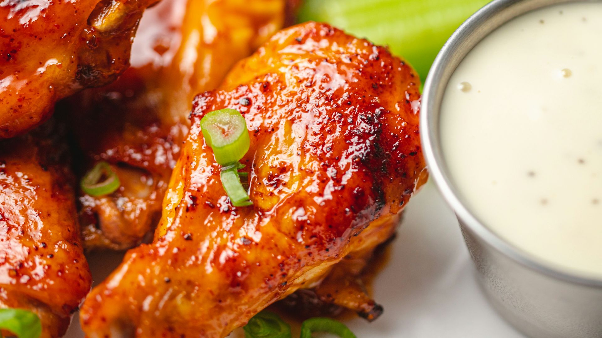 20. Ailes de poulet au miel et à la harissa