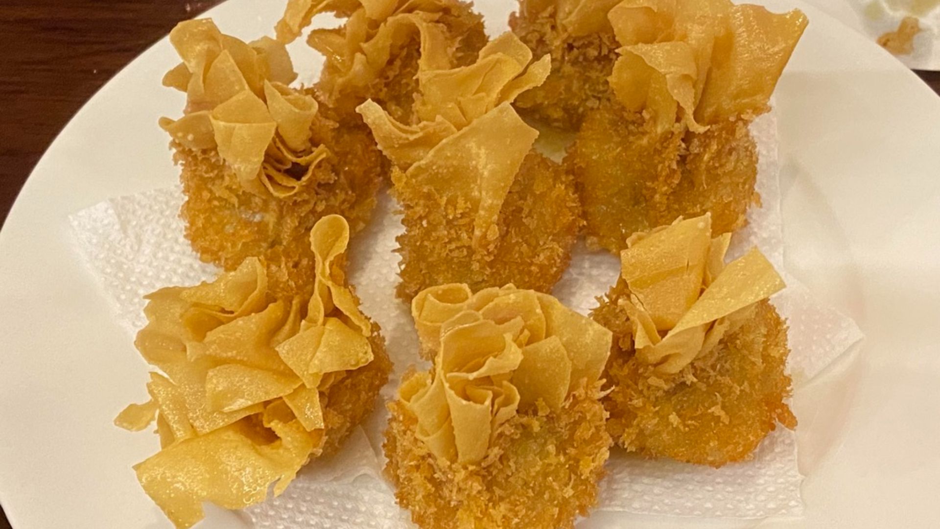 15. Wontons frits