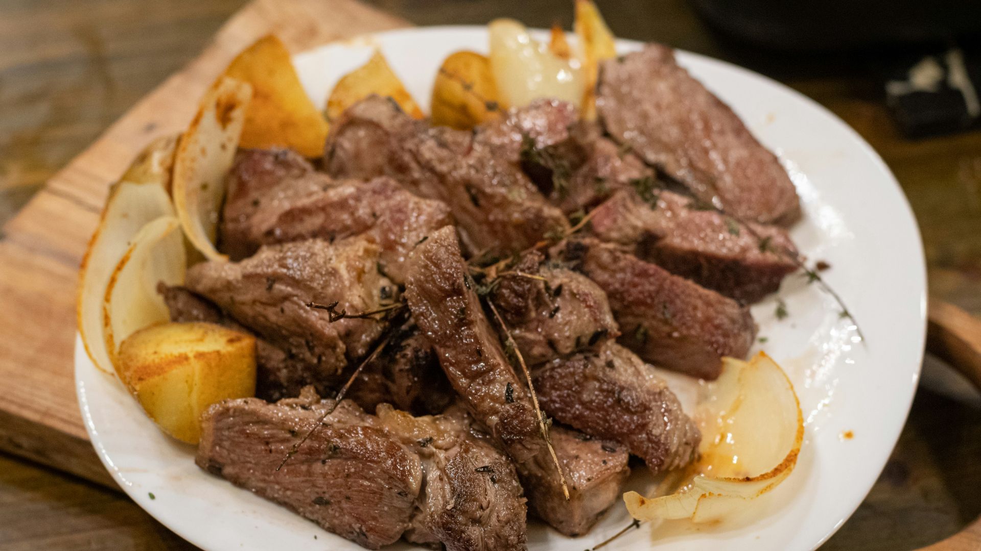 3. Foie aux oignons