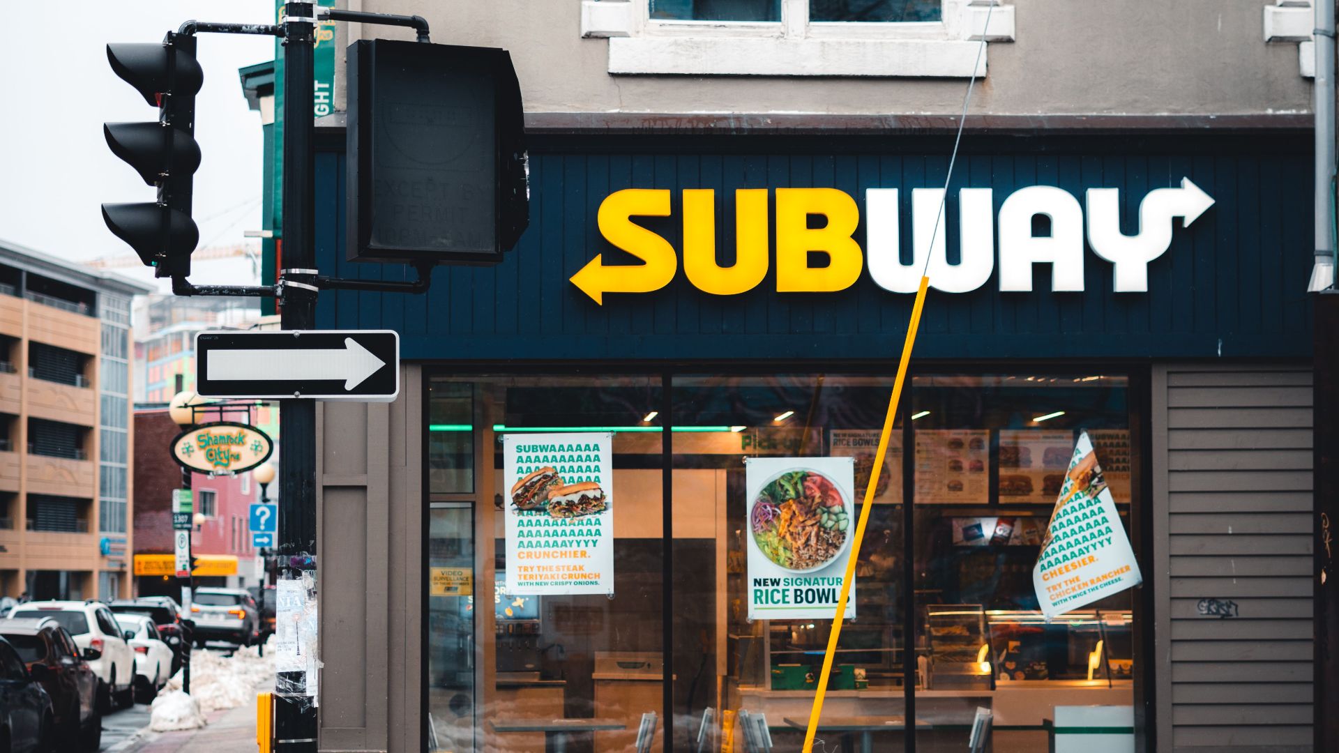 5. Les gyros de Subway