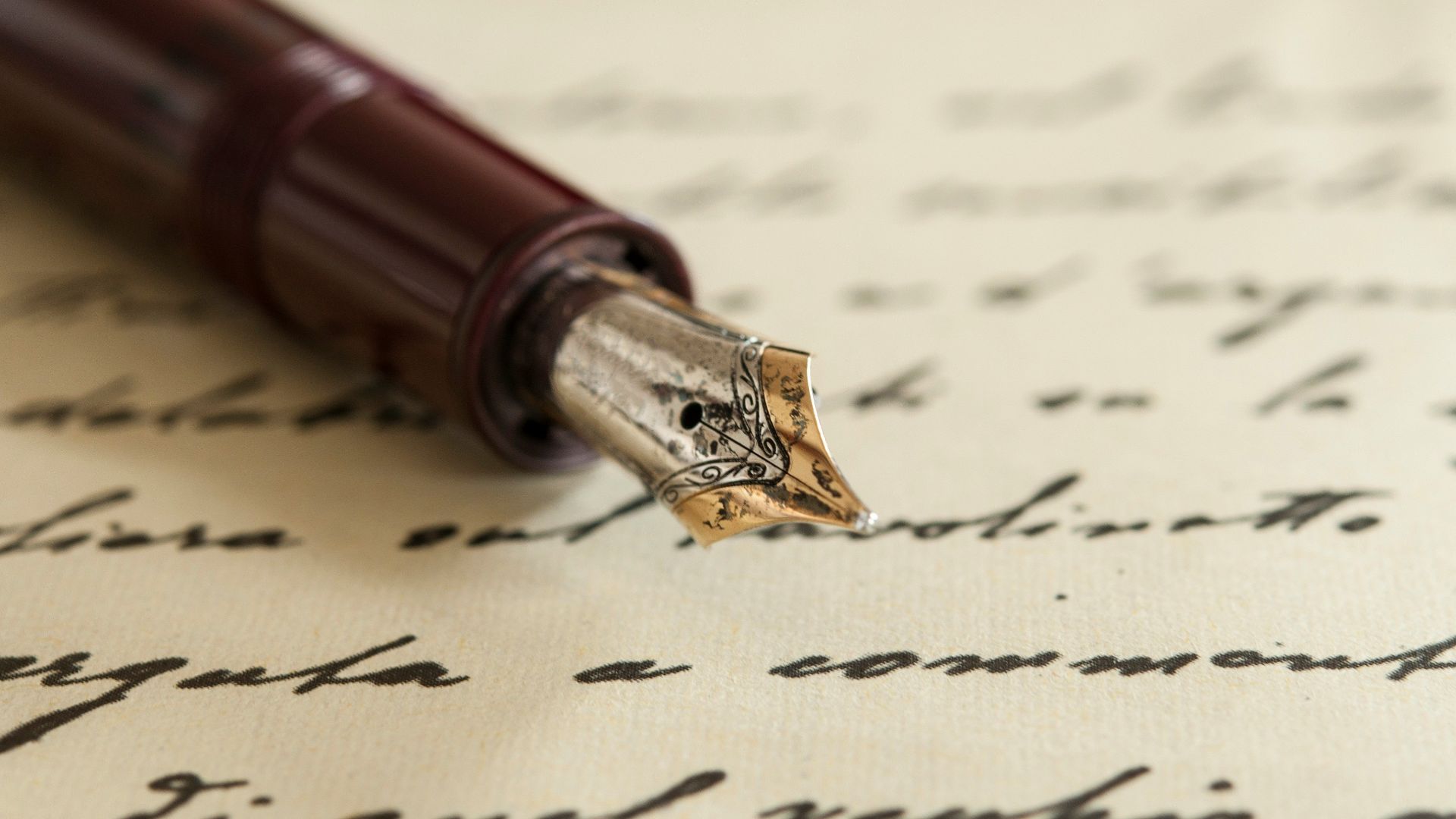 1. Écrire en cursive