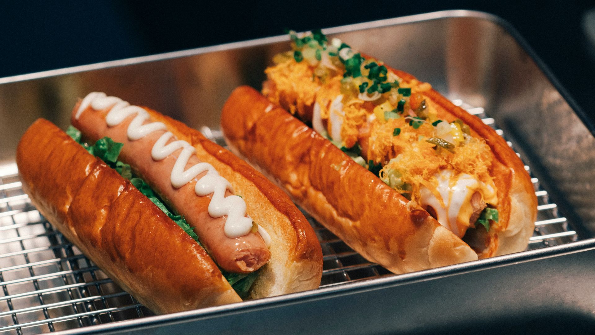 1. Corn dogs