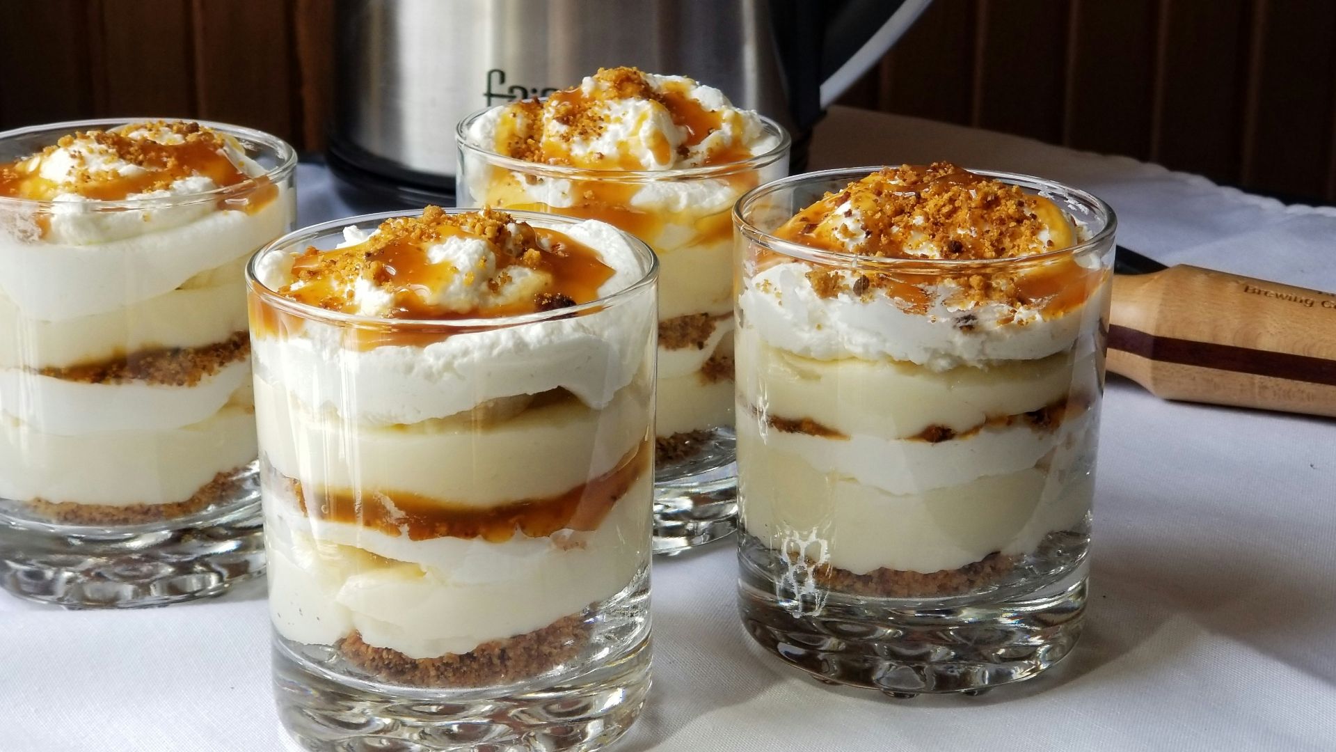 18. Pudding à la banane