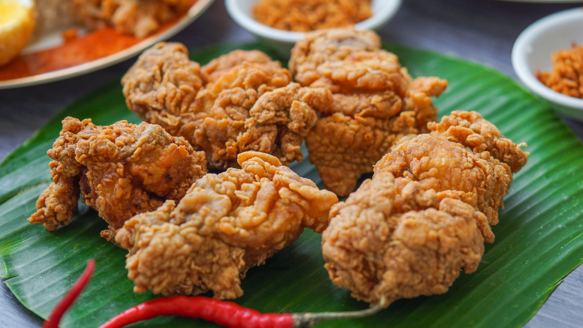 6. Poulet frit