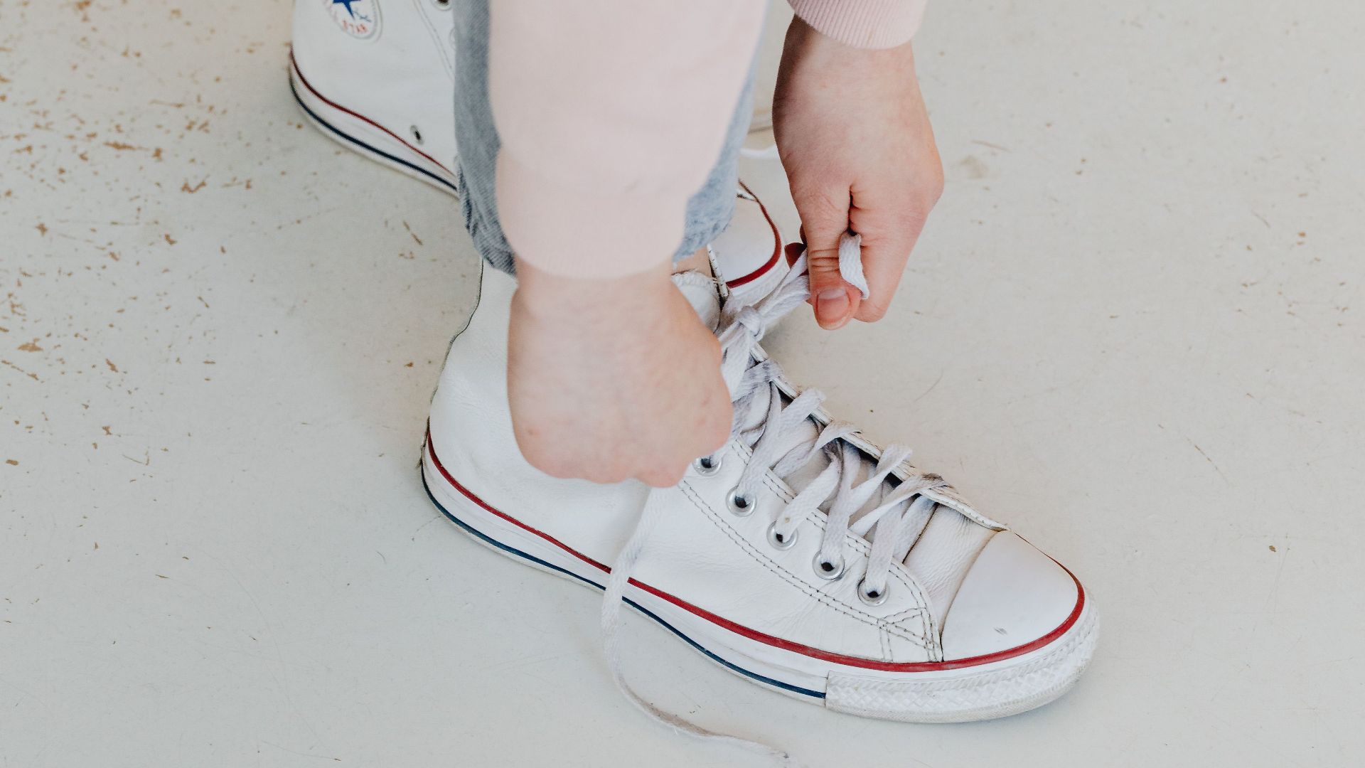 9. Des baskets propres