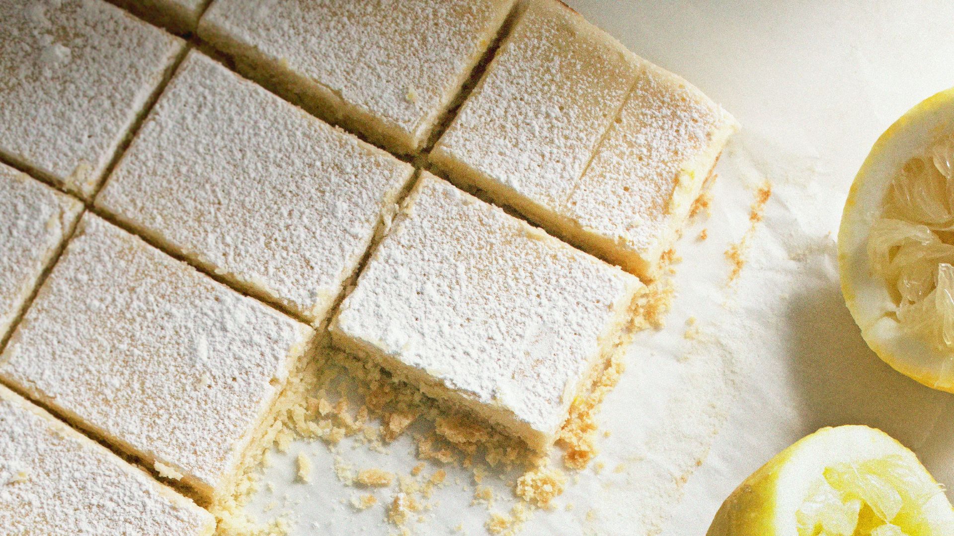 3. Barres de gâteau au citron