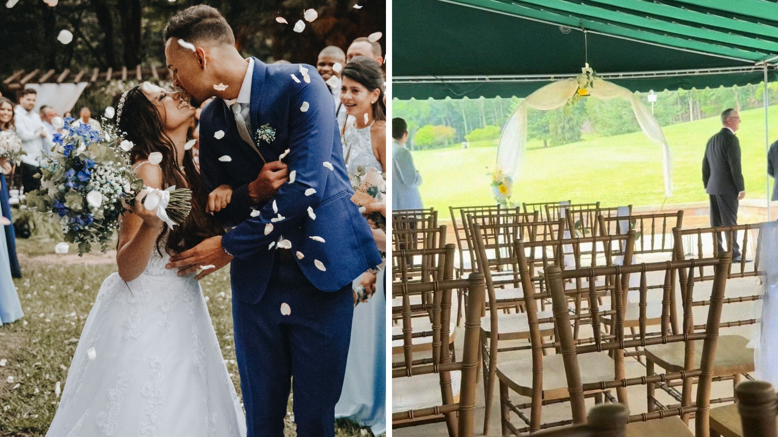 Couple decide to have a country club wedding. Then a golfer steals the show: ‘Yeah I’d skip that tee’