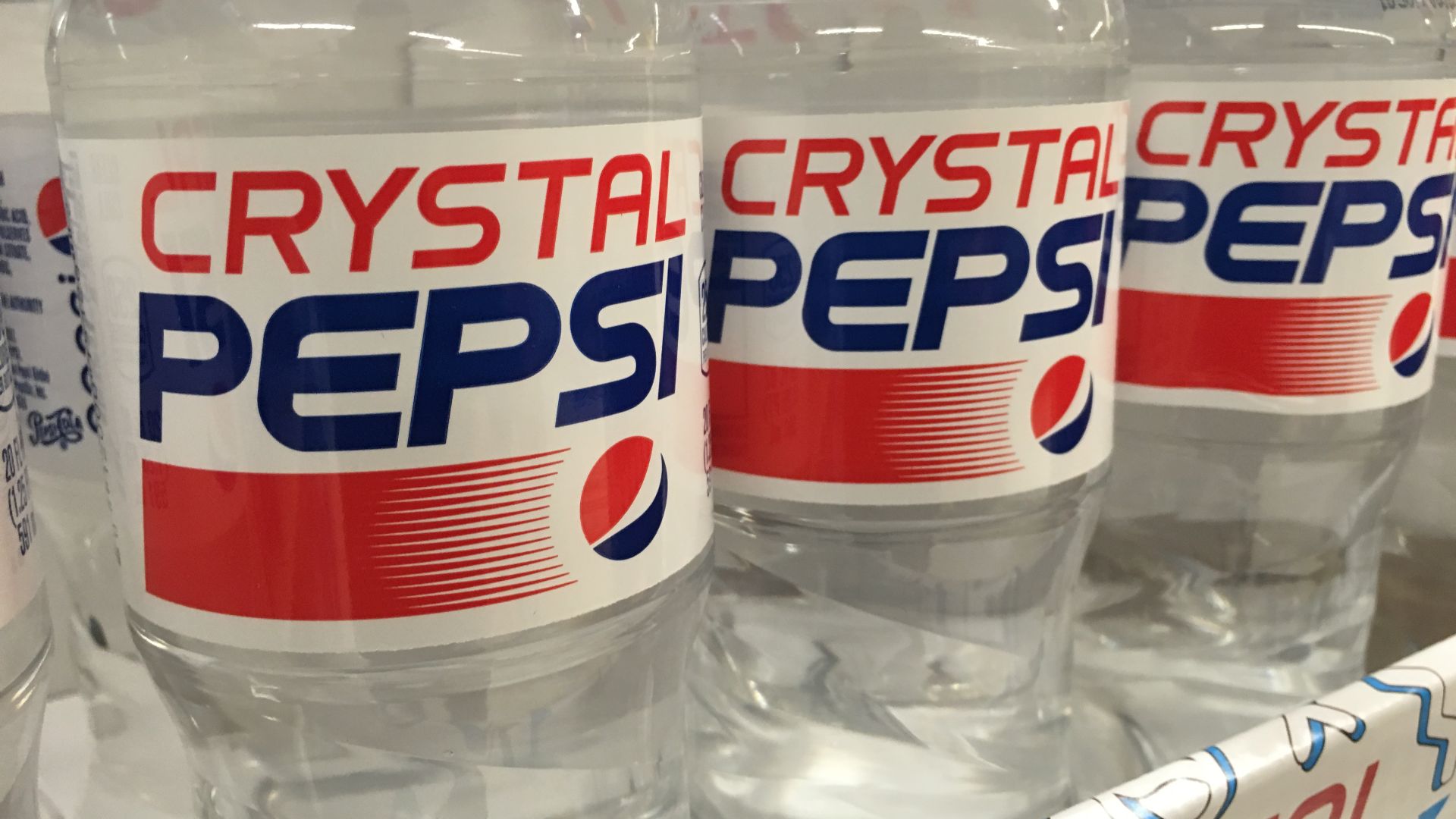 4. Crystal Pepsi