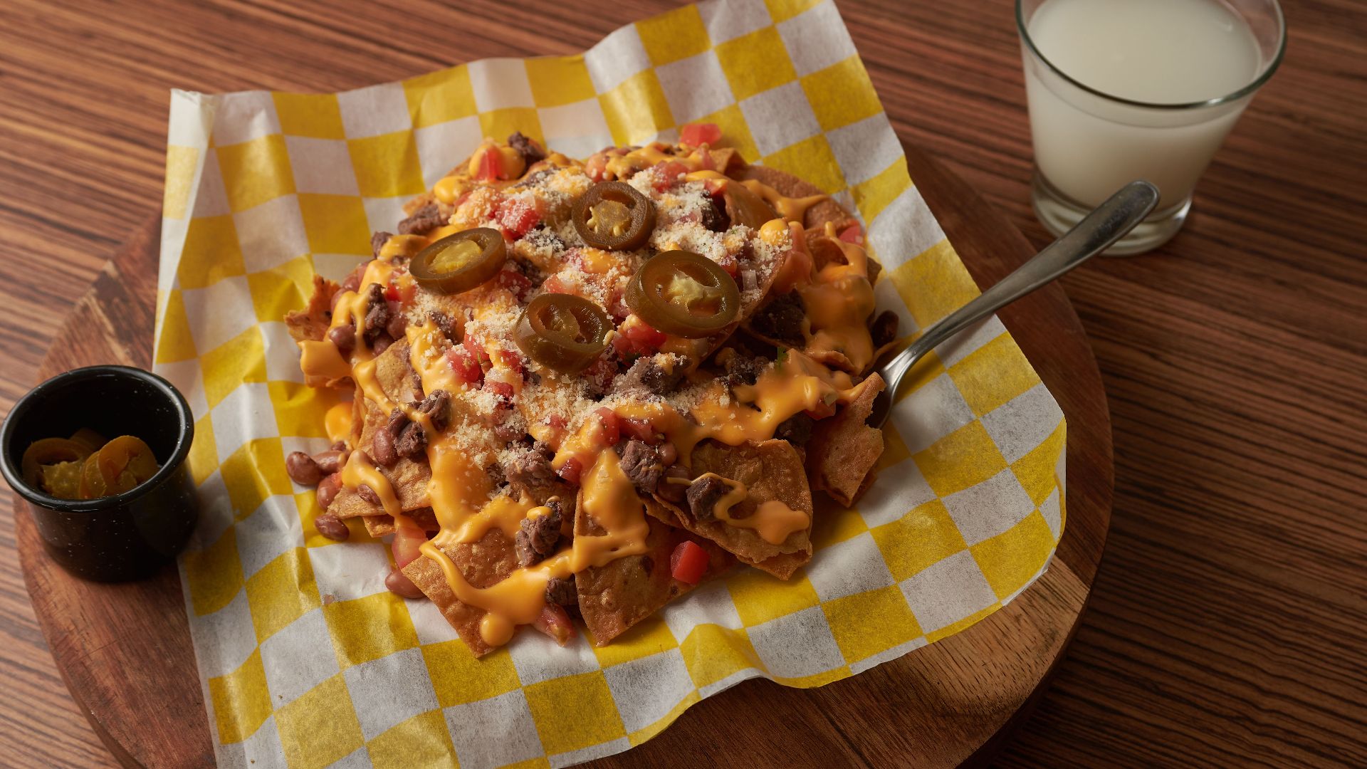 1. Nachos bien garnis