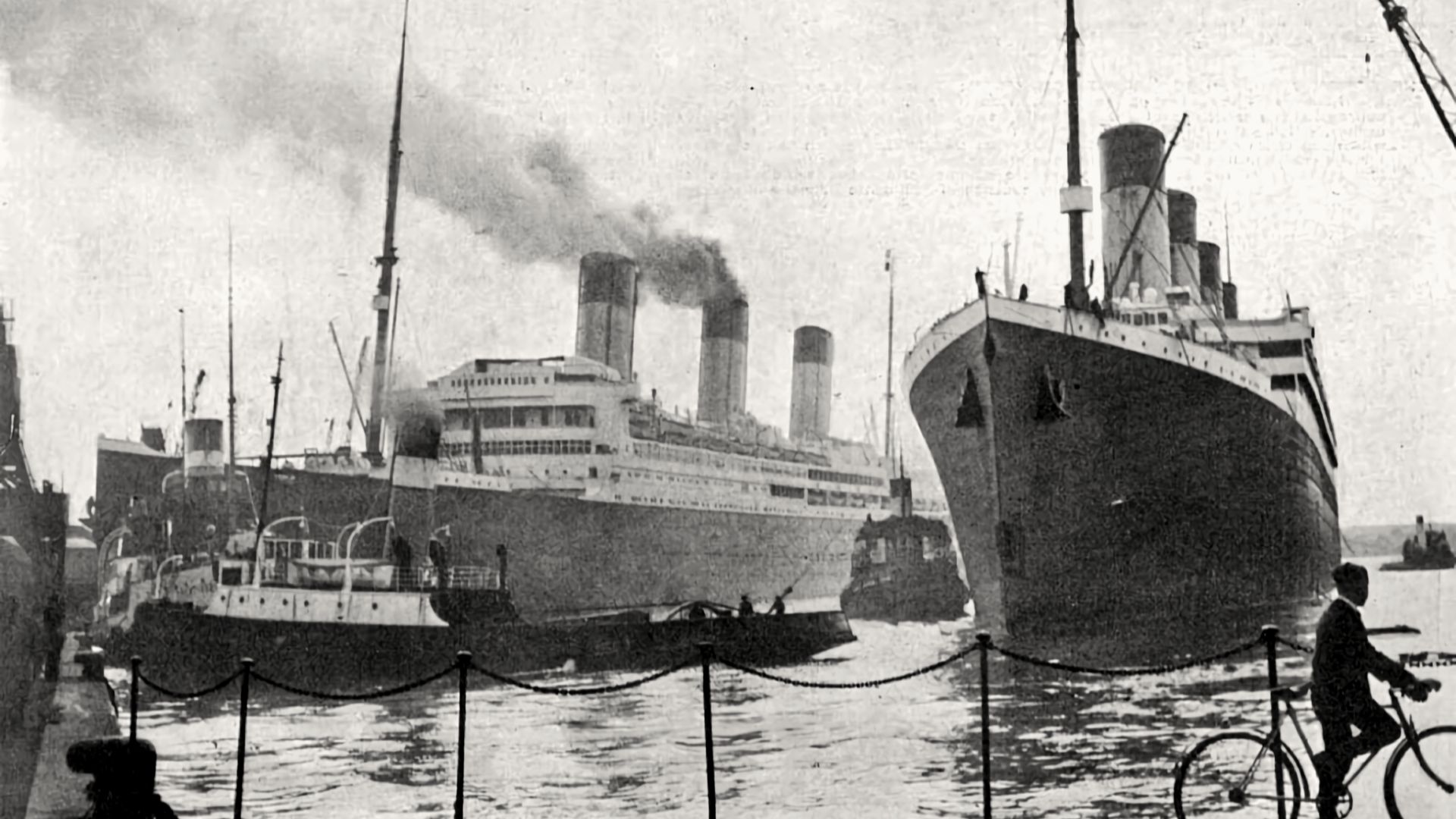 20. L'Olympic a été confondu avec le Titanic