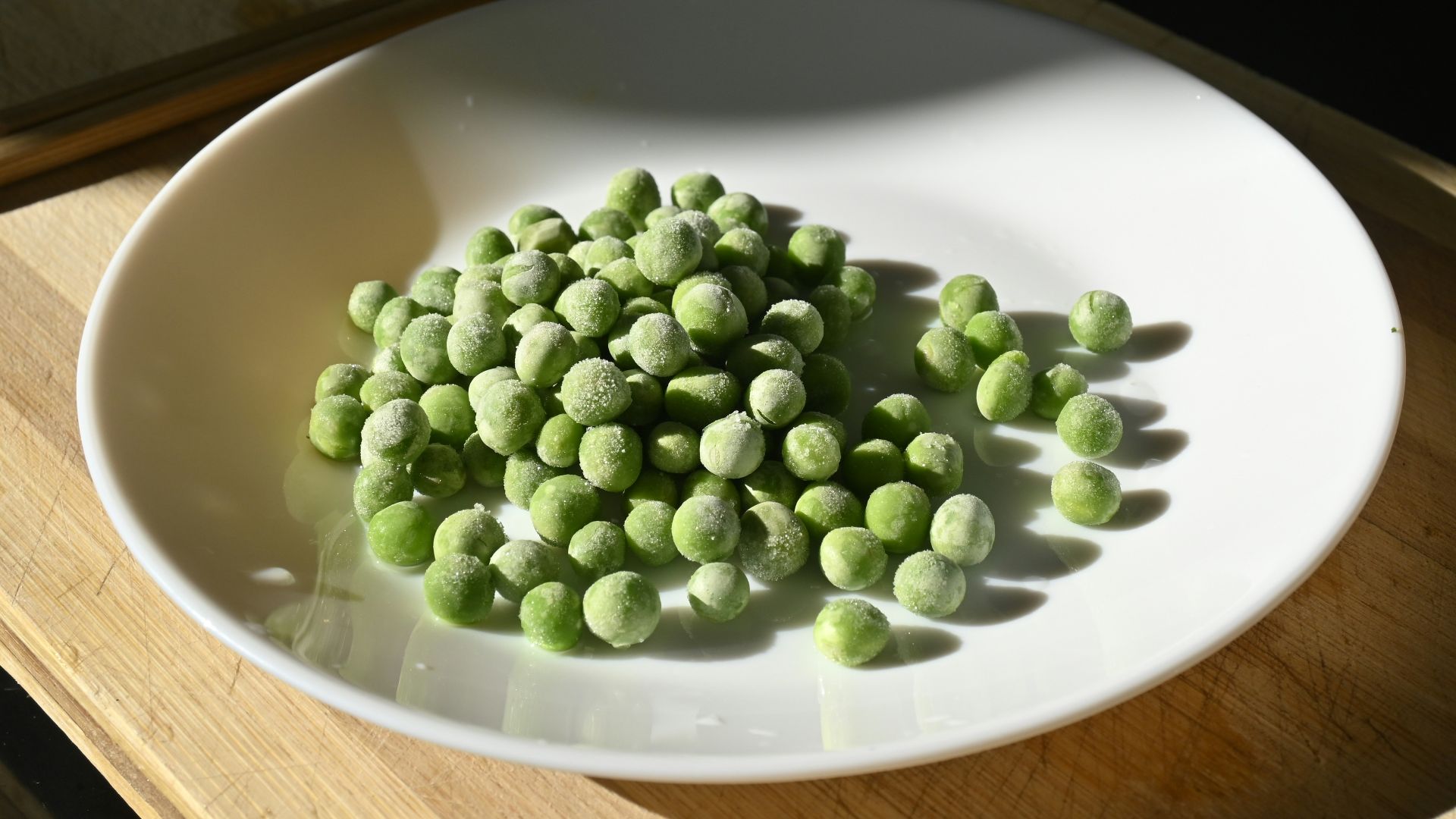 9. Petits pois surgelés