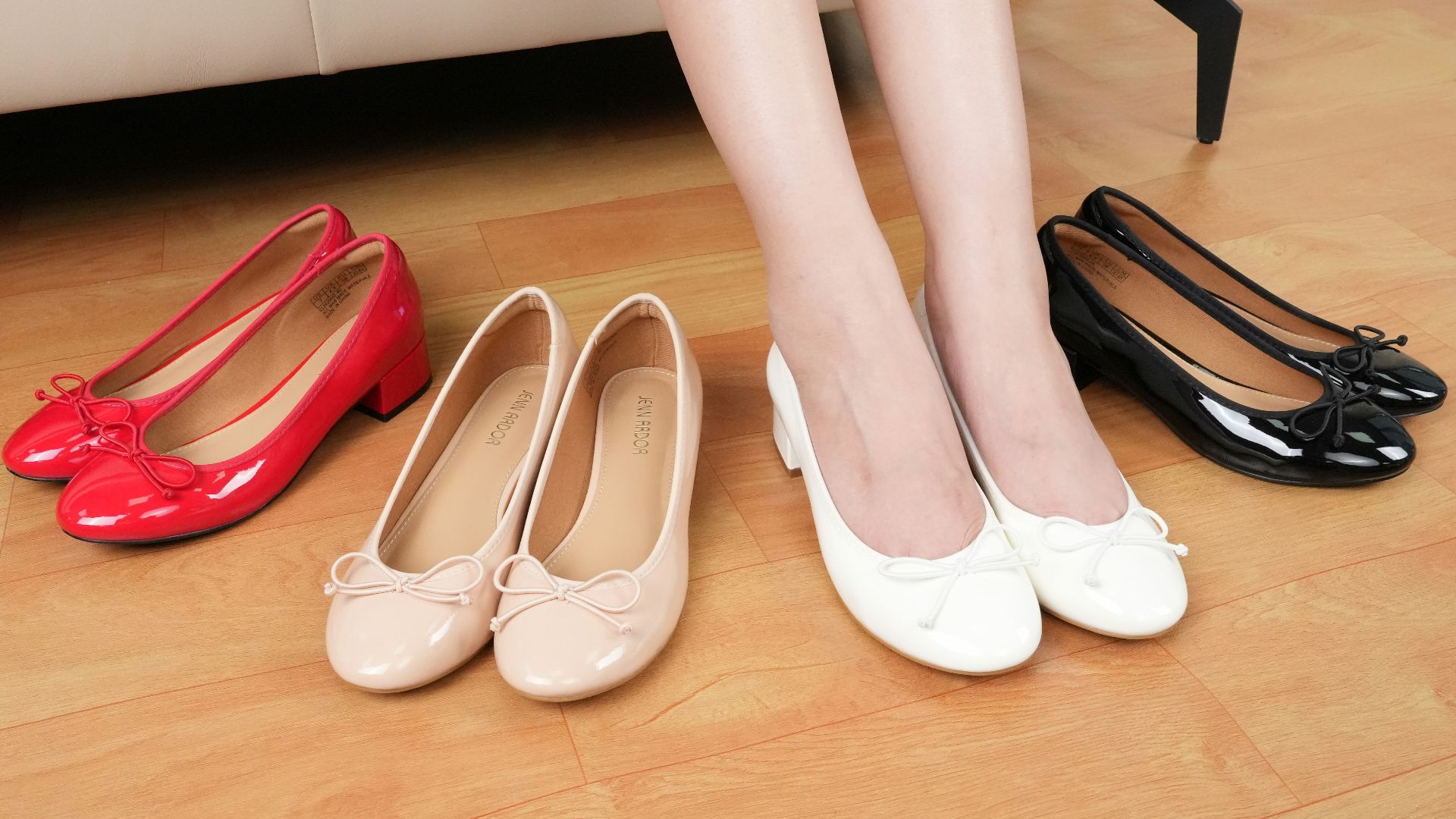 6. Ballerines à bout étroit