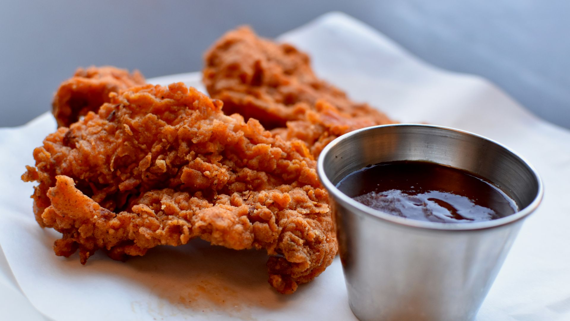 16. Dîner au poulet frit