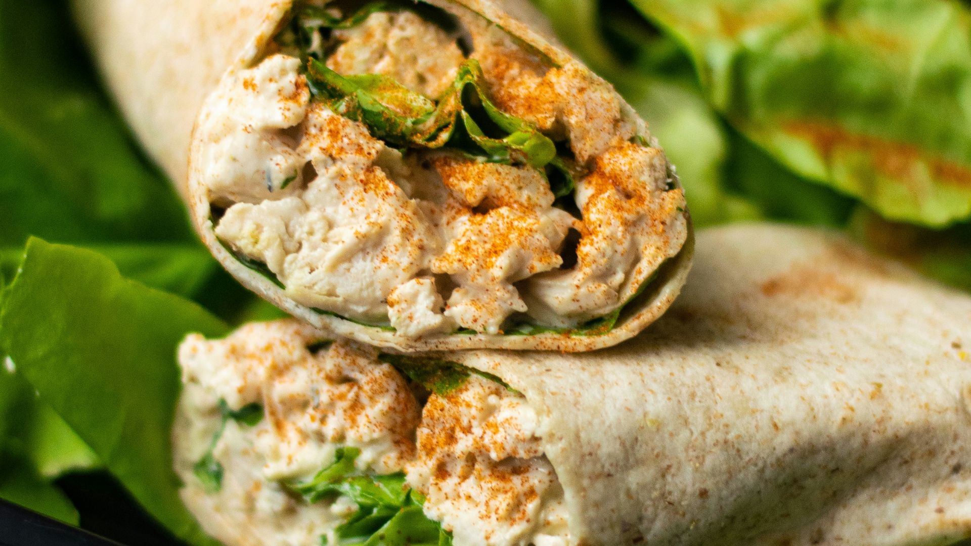 9. Wraps au poulet César