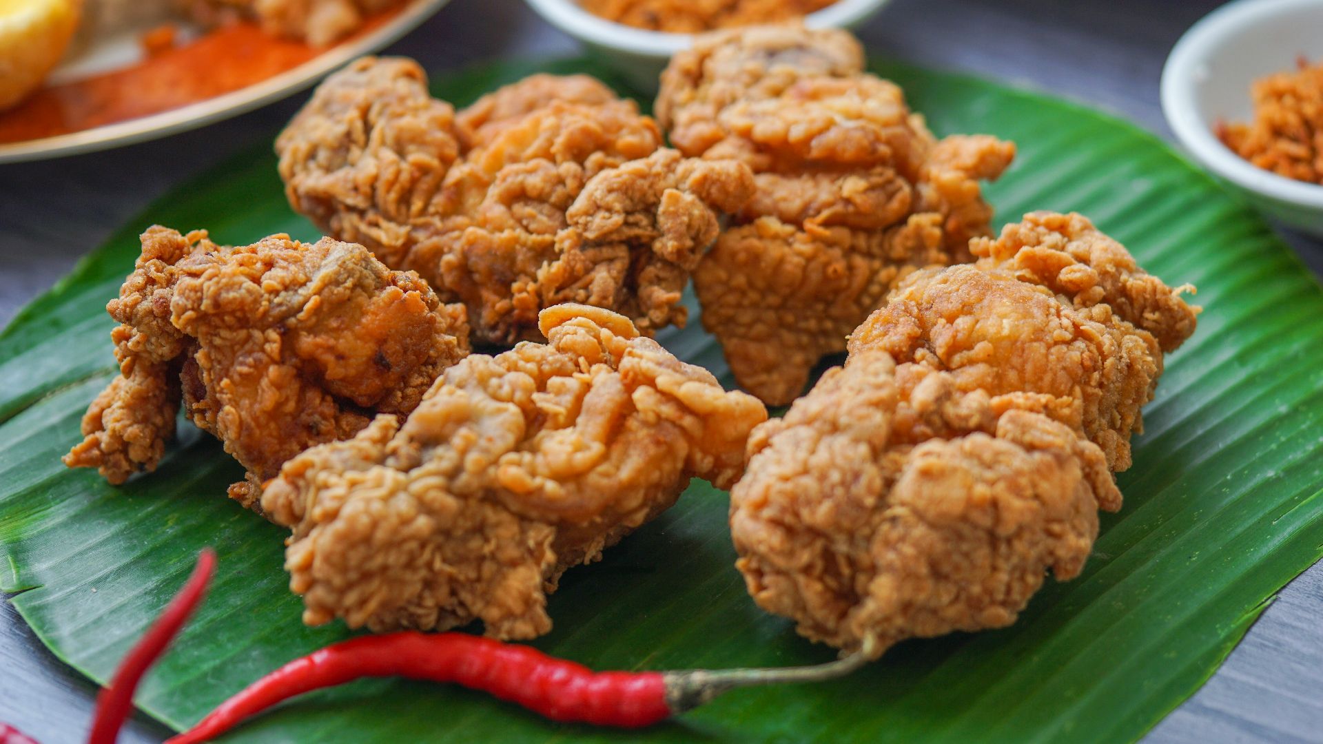 14. Poulet frit