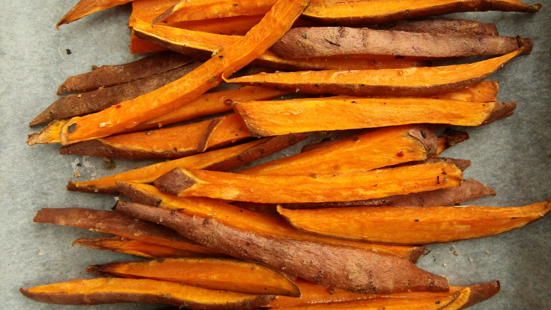 12. Quartiers de patates douces rôtis
