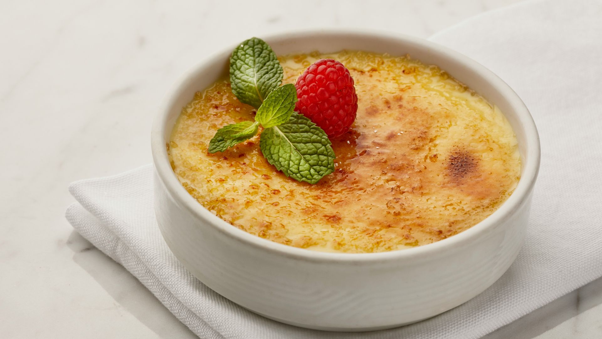 8. Crème brûlée