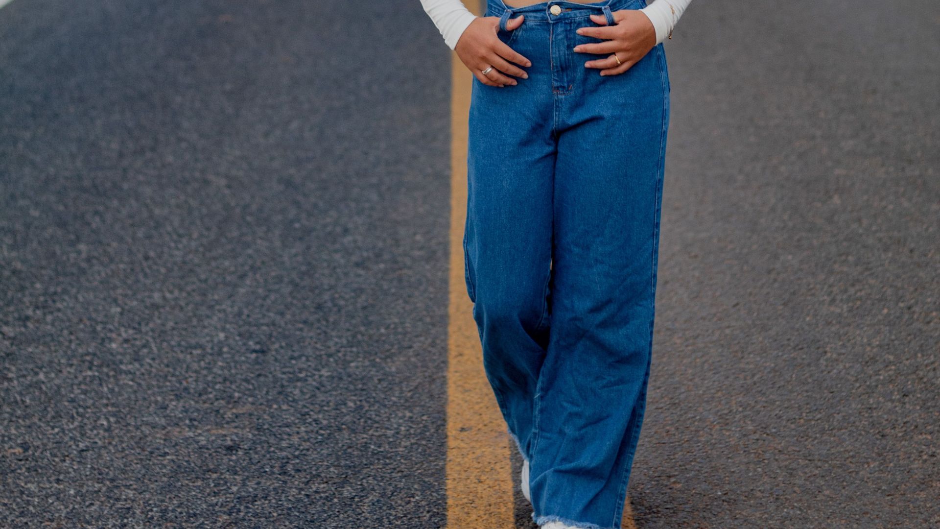 17. Retour des jeans à jambes larges