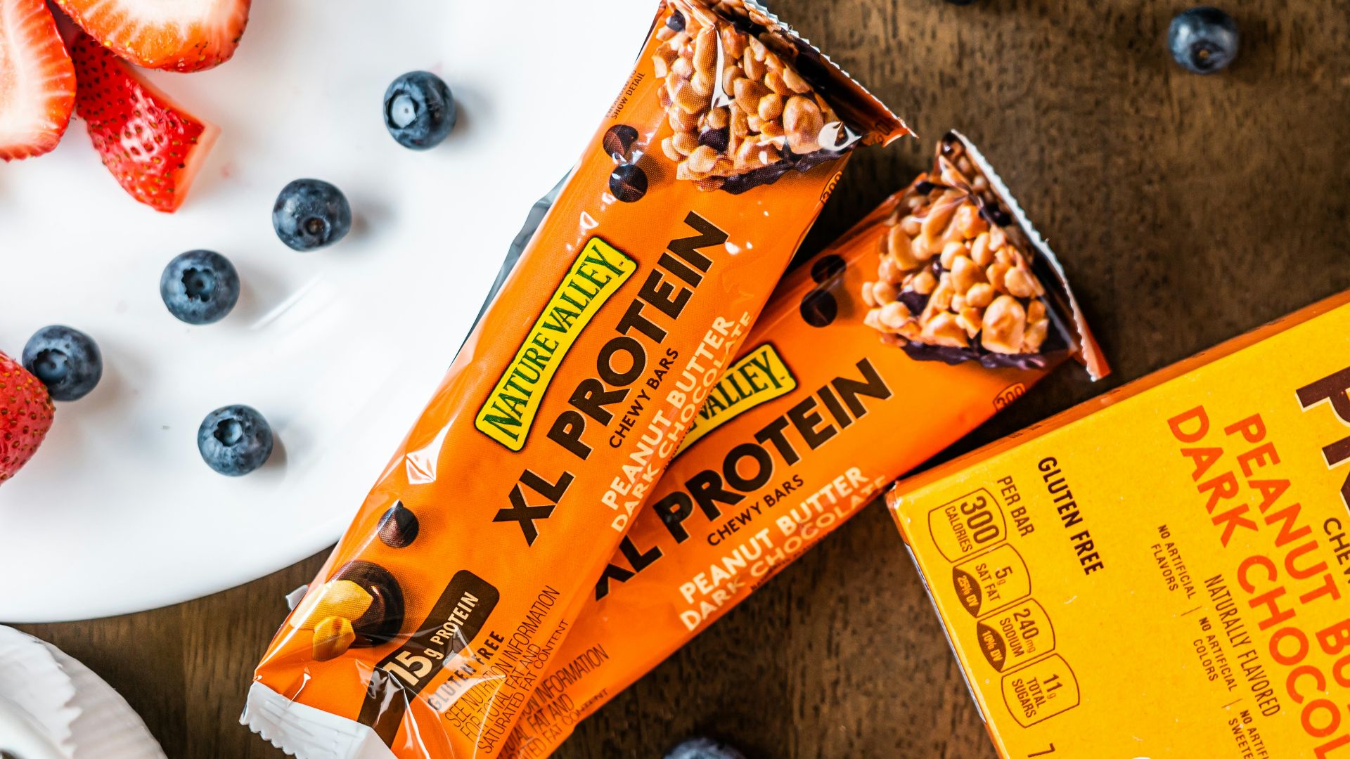 4. Barres protéinées sucrées
