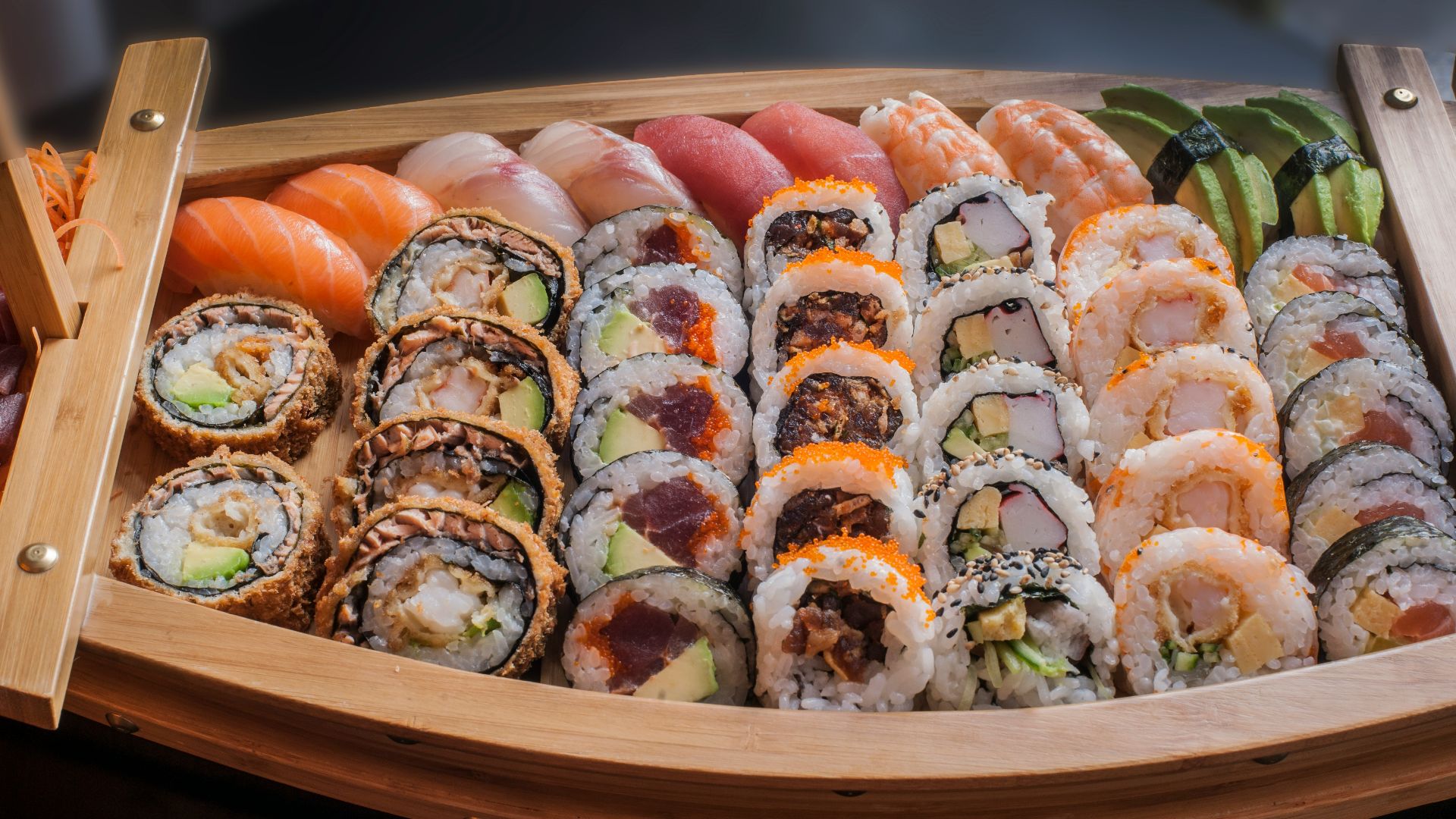 13. Plateaux de sushis vendus en supermarché