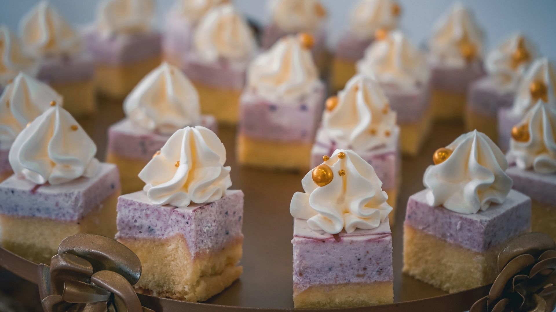 5. Barres de cheesecake aux myrtilles