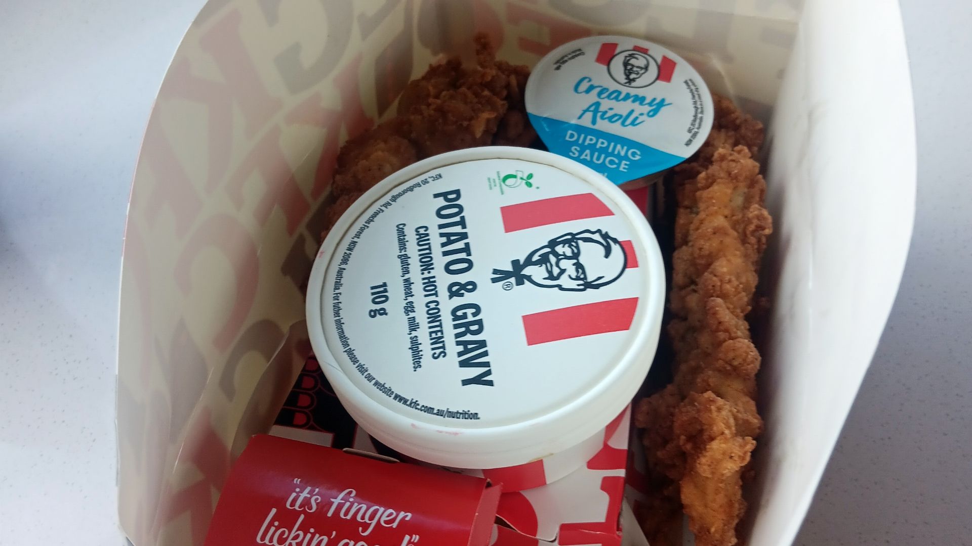 14. Les « Chicken Tenders » de KFC