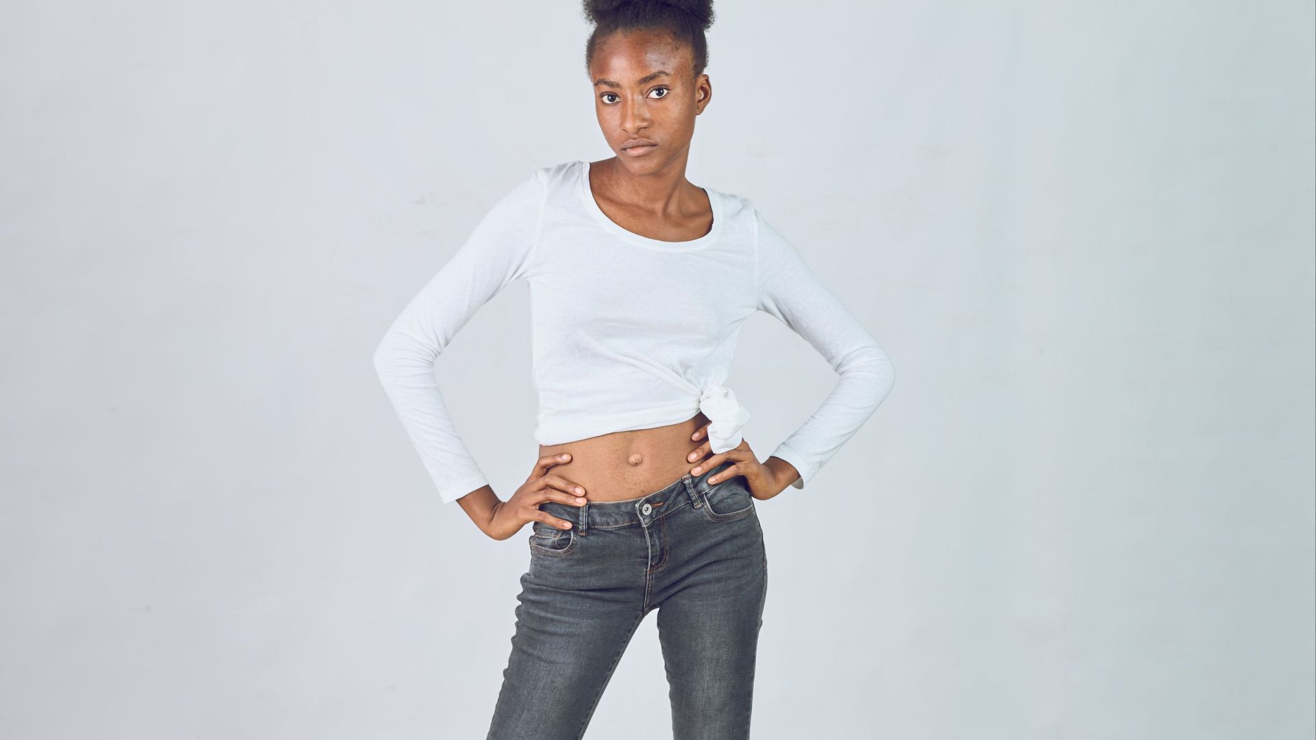 4. Jean skinny taille basse