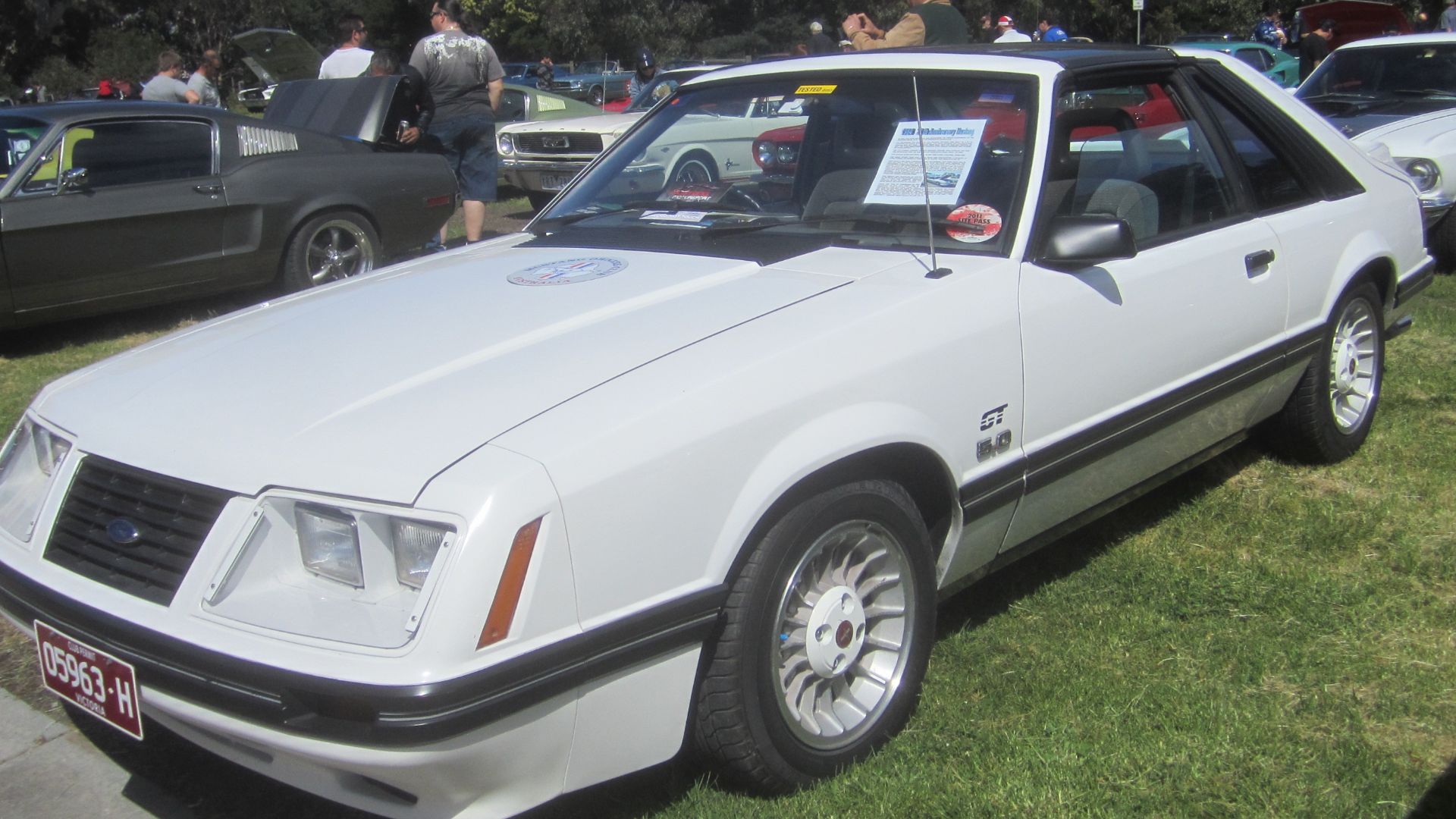 9. Mustang SVO de 1984