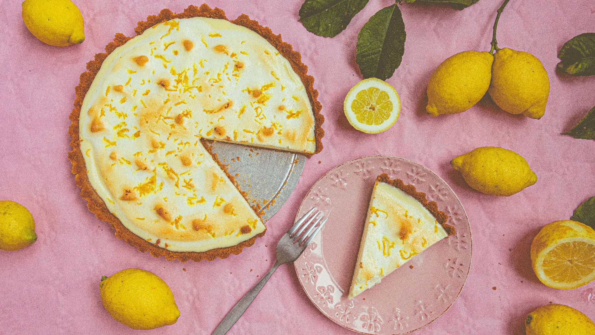 18. Tarte glacée au citron
