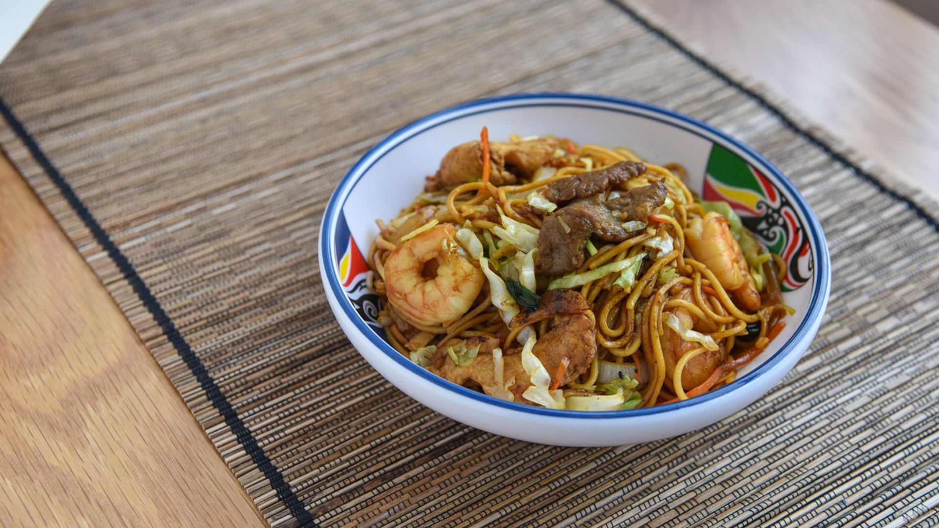 5. Lo Mein au bœuf