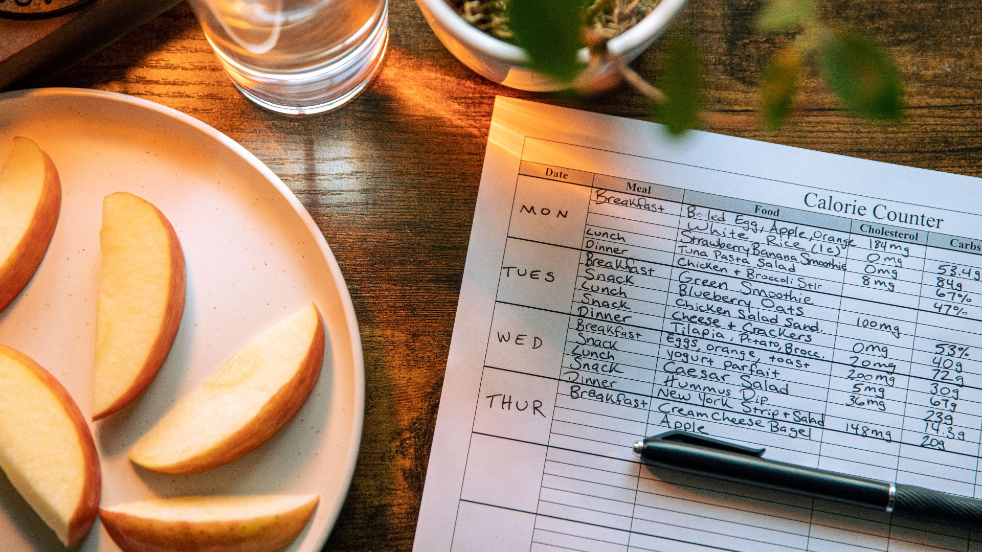 7. Compter chaque calorie