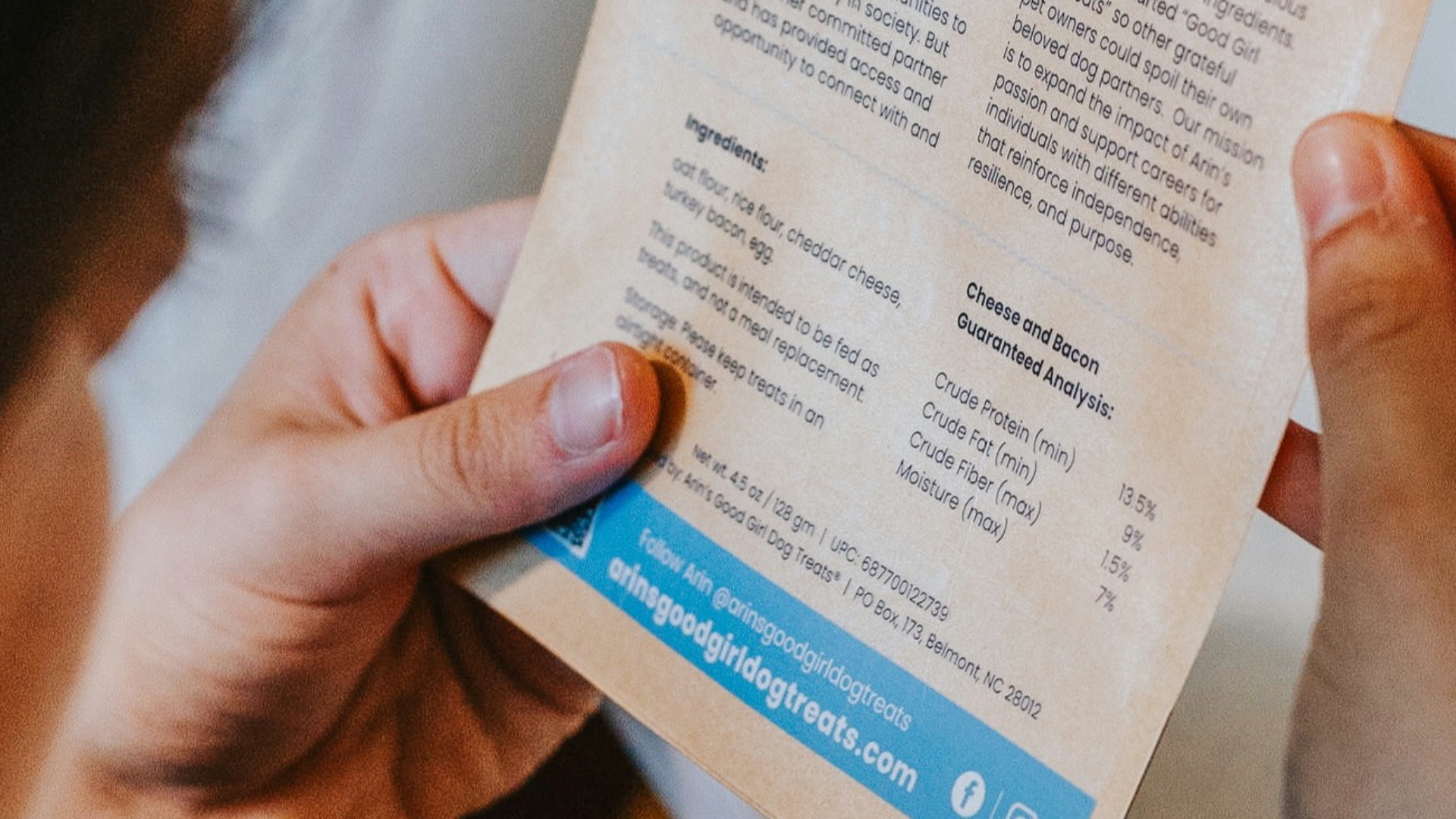 5. Les aliments peuvent contenir des ingrédients non déclarés