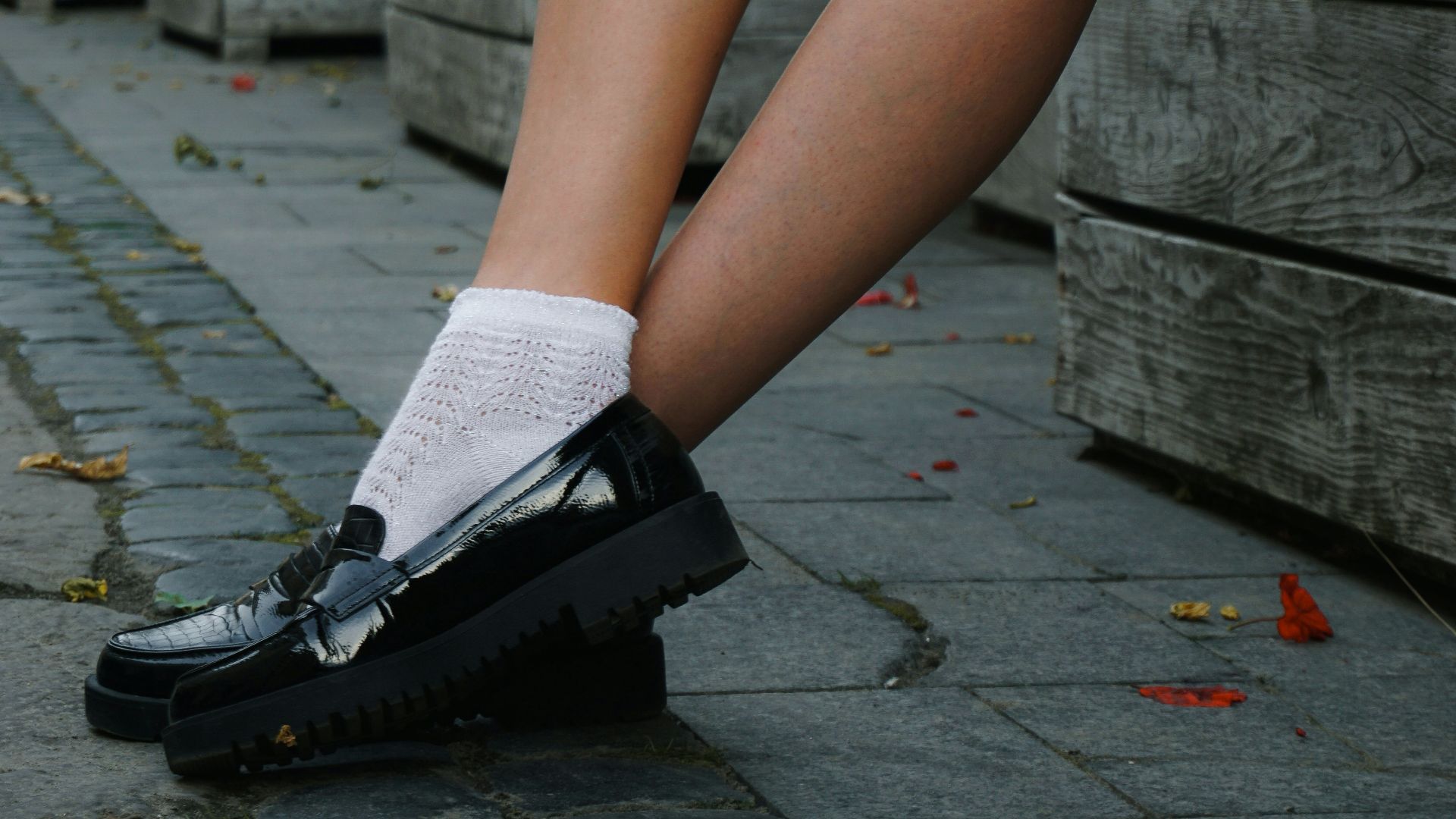 9. Mocassins en cuir