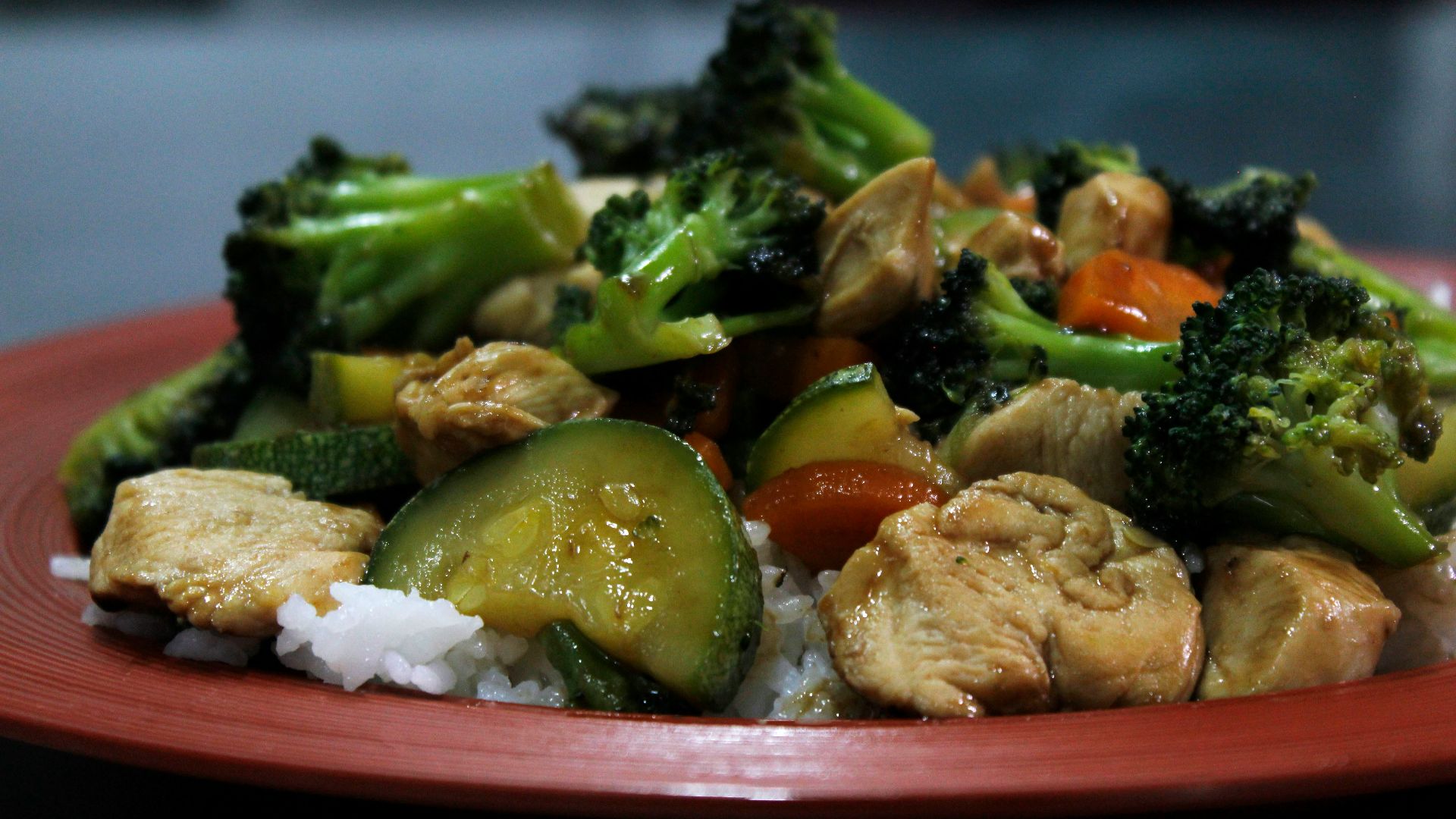 5. Poulet à la vapeur aux légumes