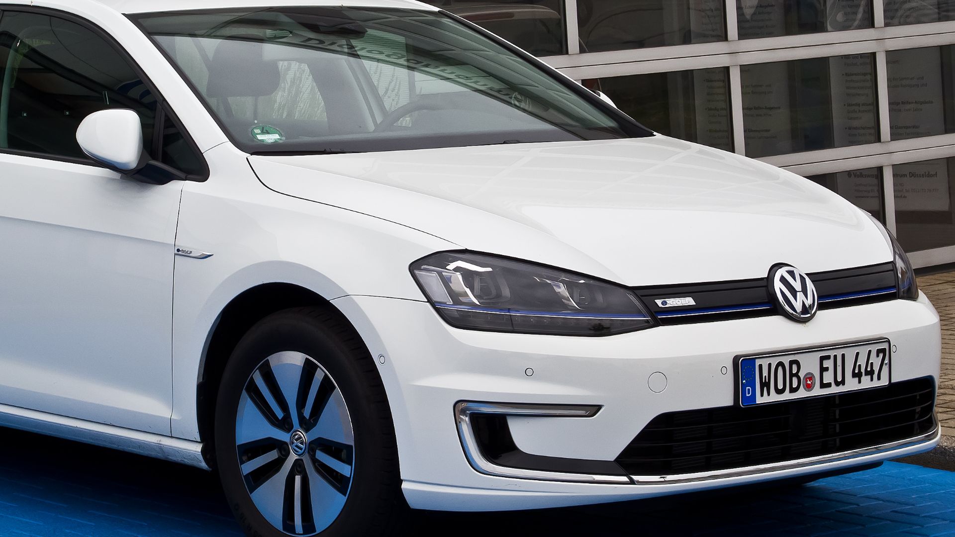 9. Les premiers modèles de la Volkswagen e-Golf