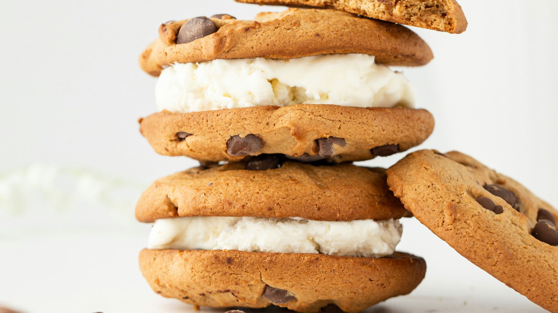 20. Gâteau à la crème glacée et au sandwich