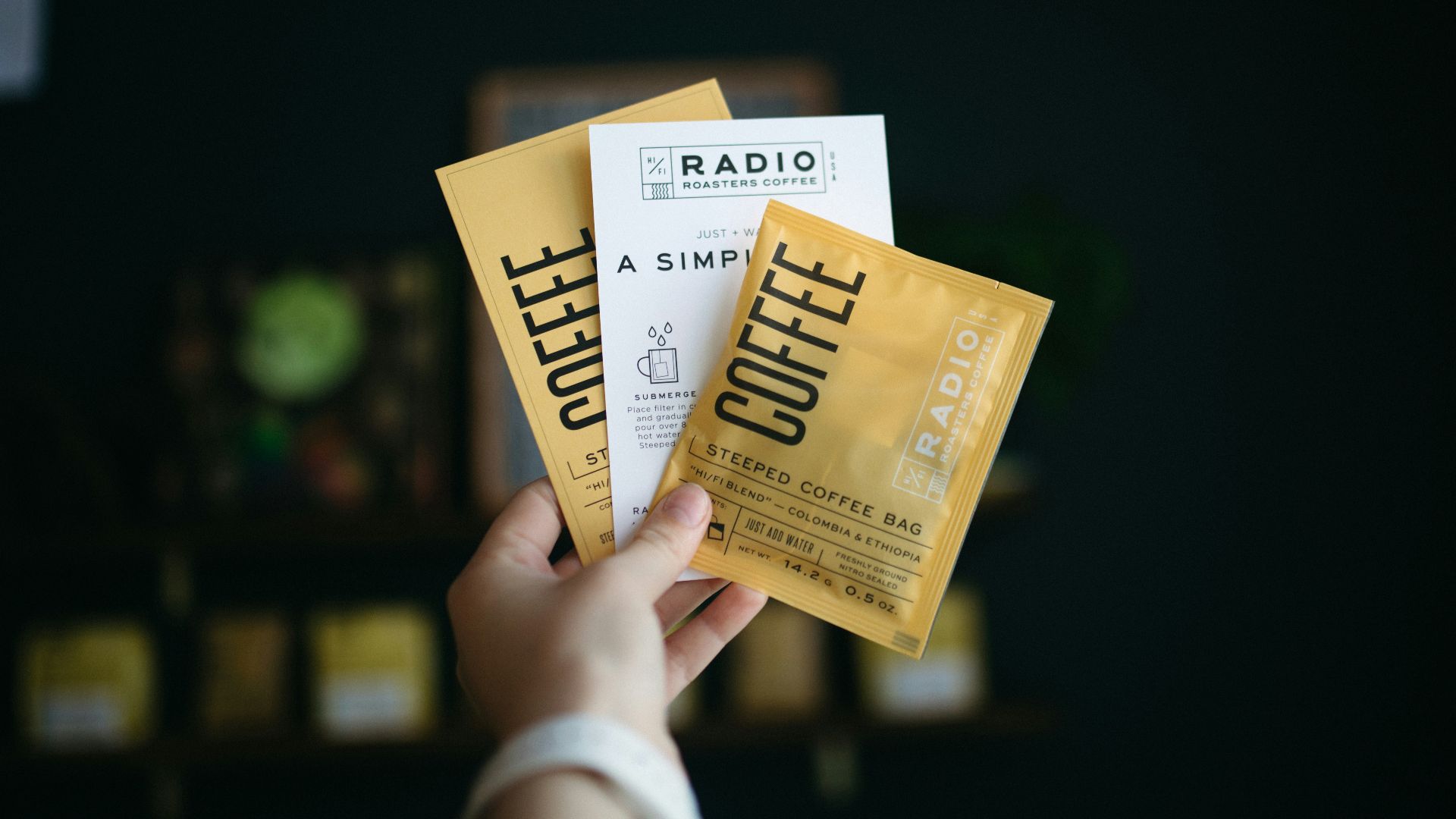 20. Remplacez les sachets de café instantané aromatisé par du café classique