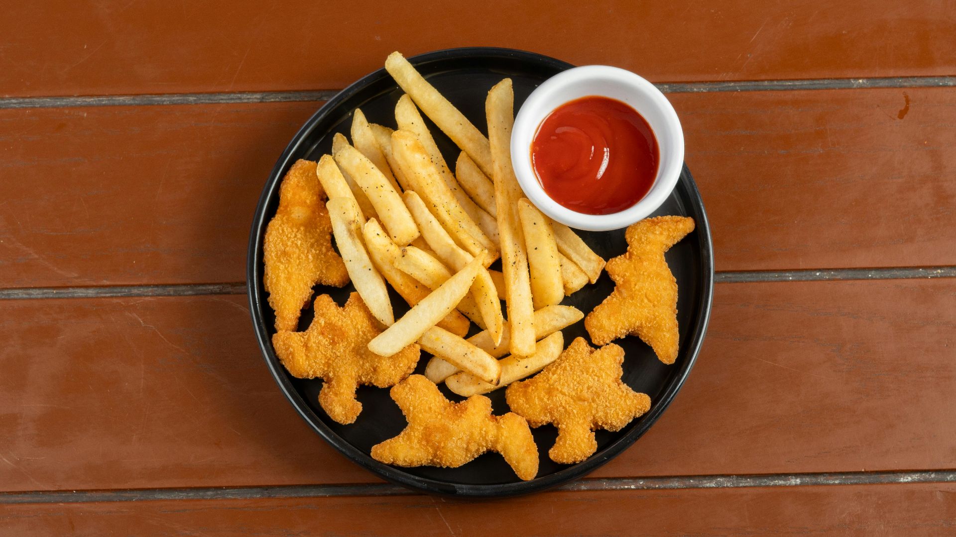 5. Nuggets de poulet en forme de dinosaure