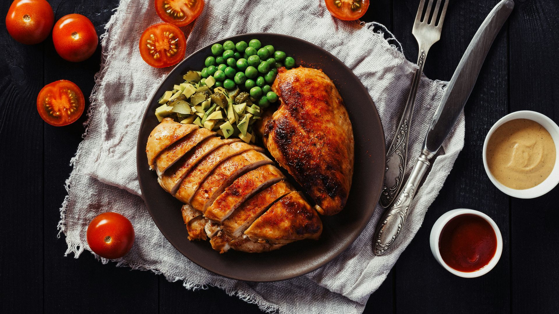 5. Morceaux de blanc de poulet séchés