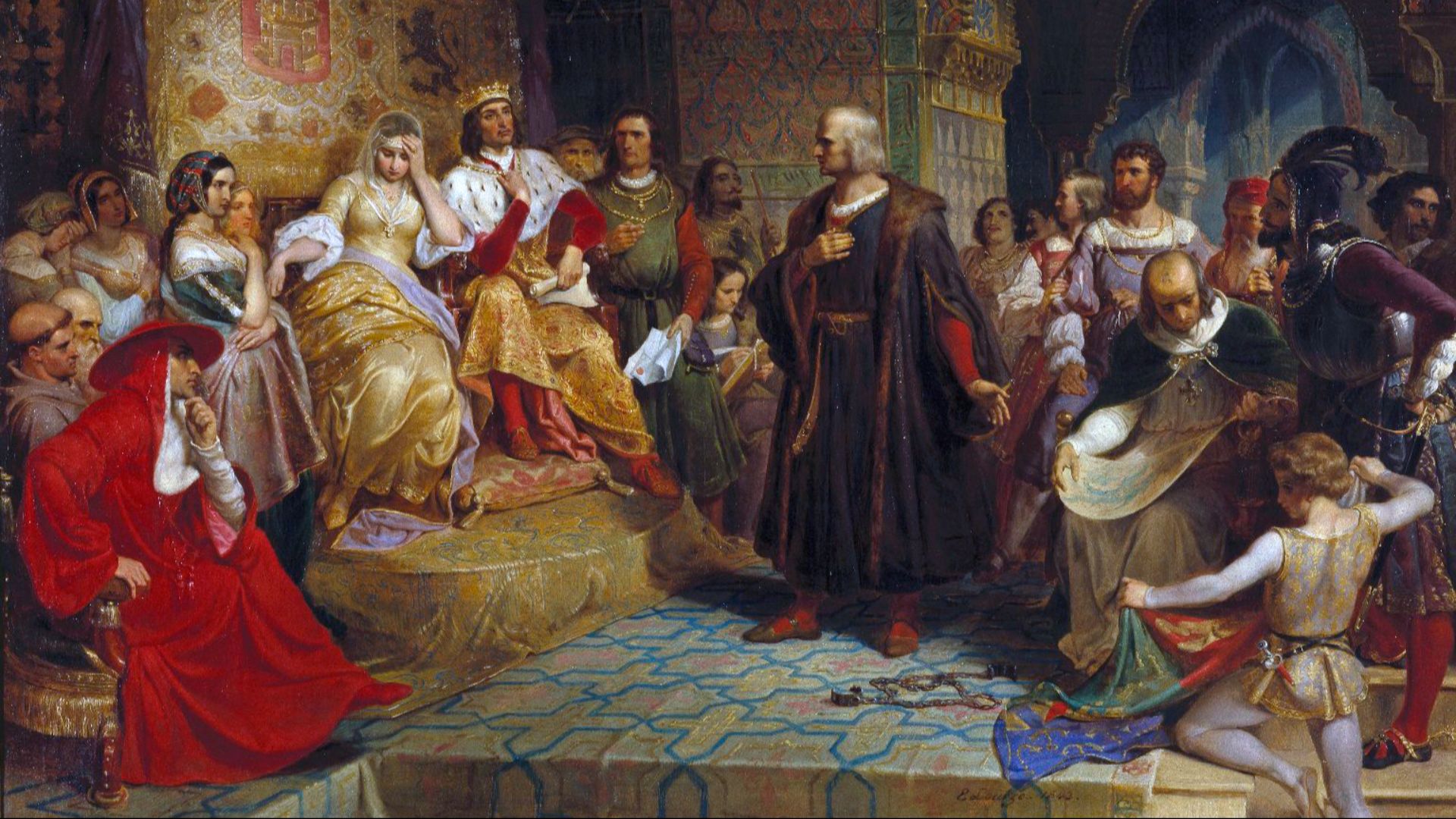 1. Christophe Colomb a découvert les Amériques au lieu de l'Asie
