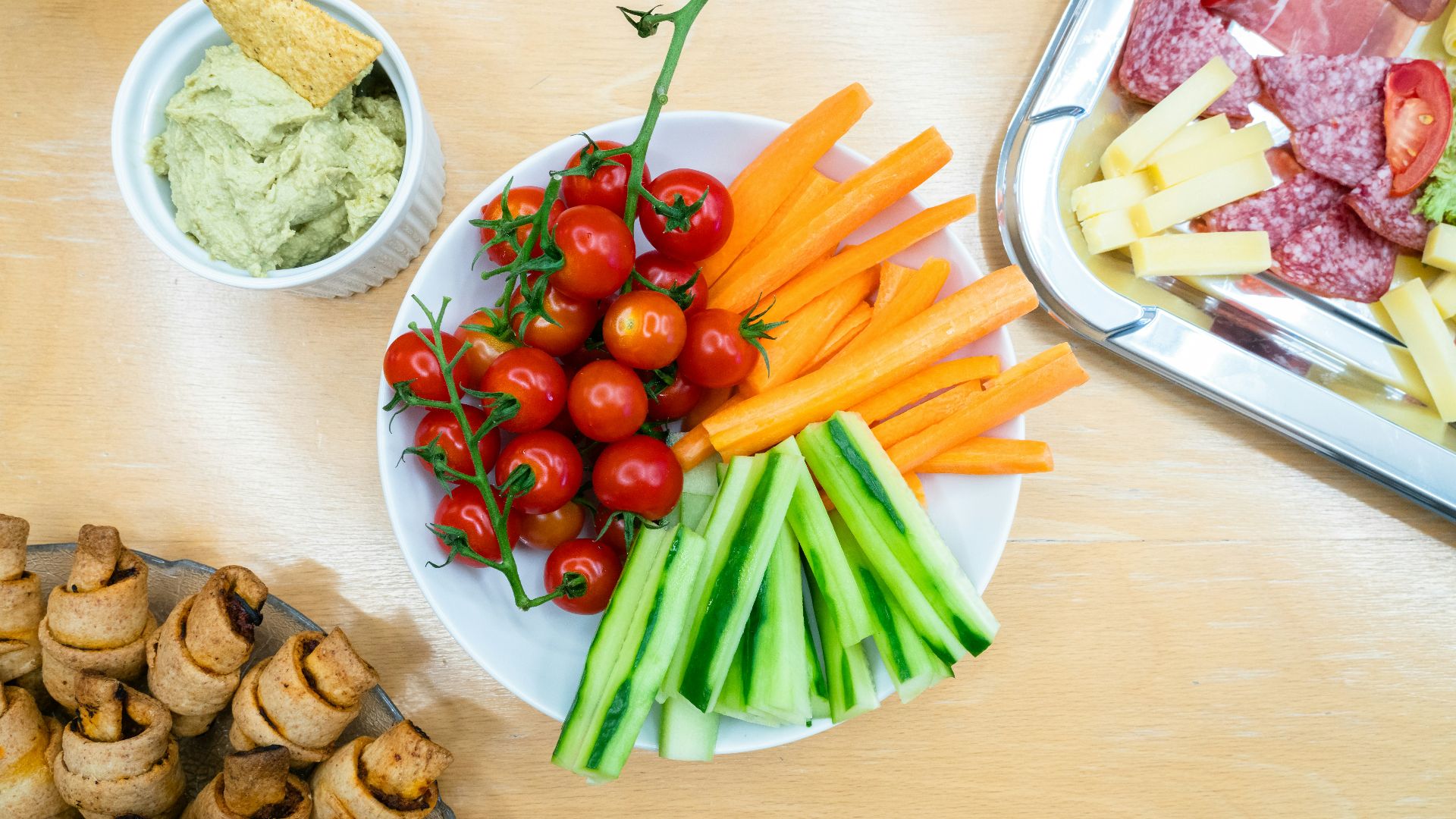 11. Servez les légumes avant le dîner