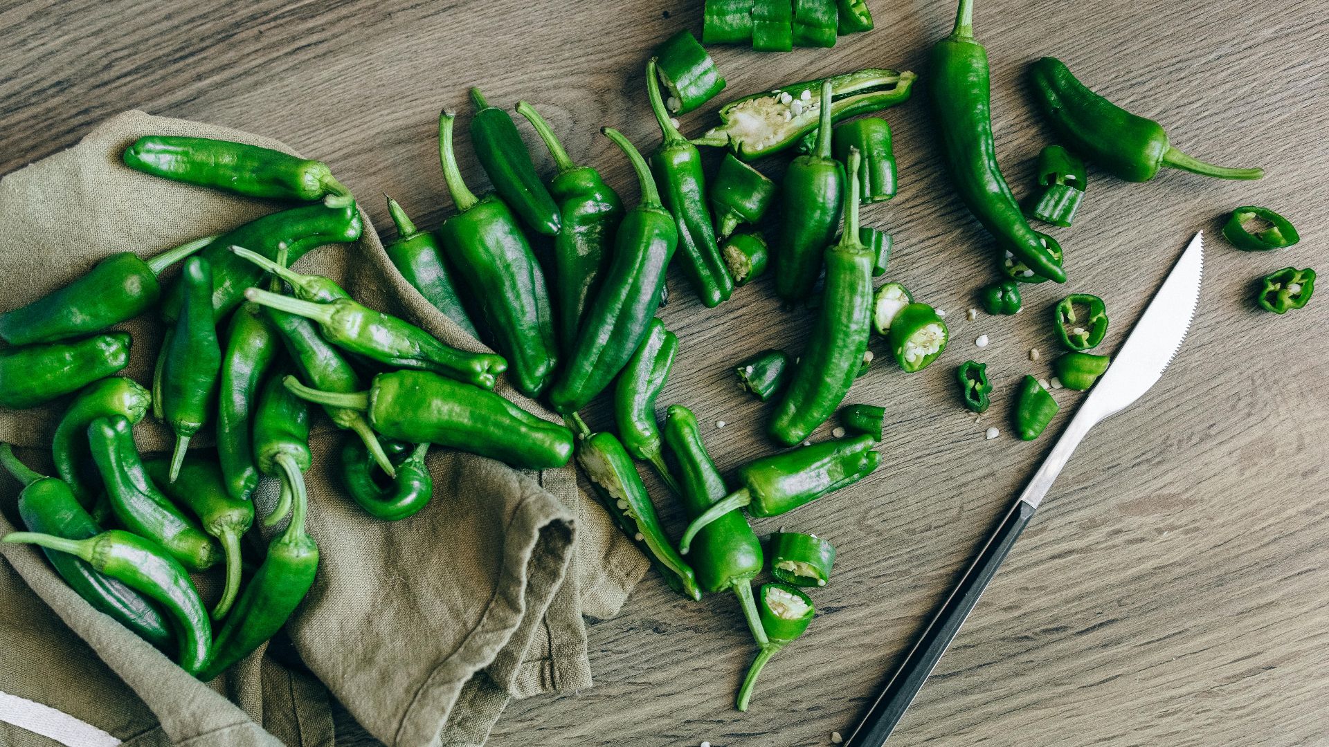 4. Ajouter des piments poblano