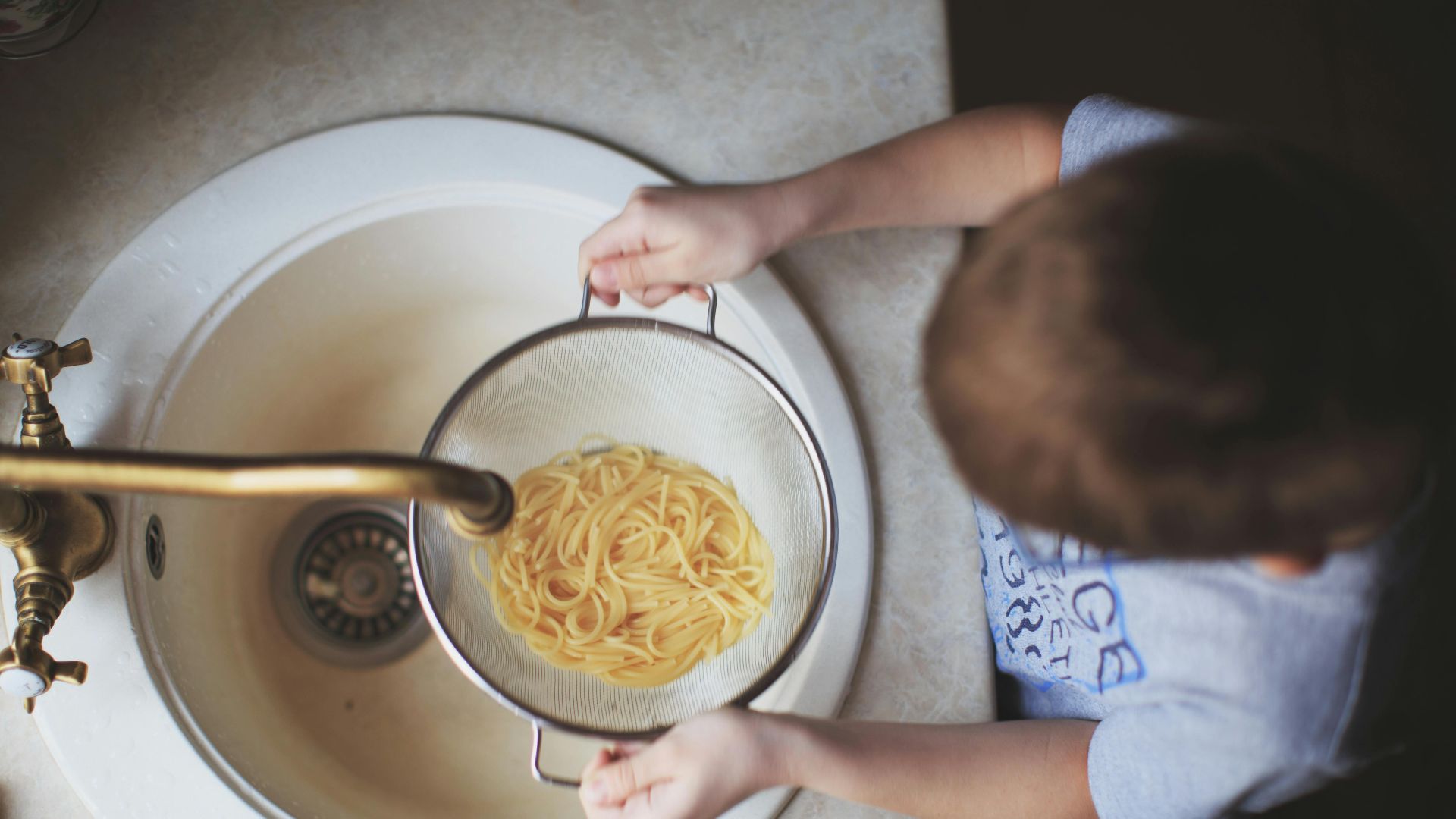 9. Rincer les pâtes après la cuisson