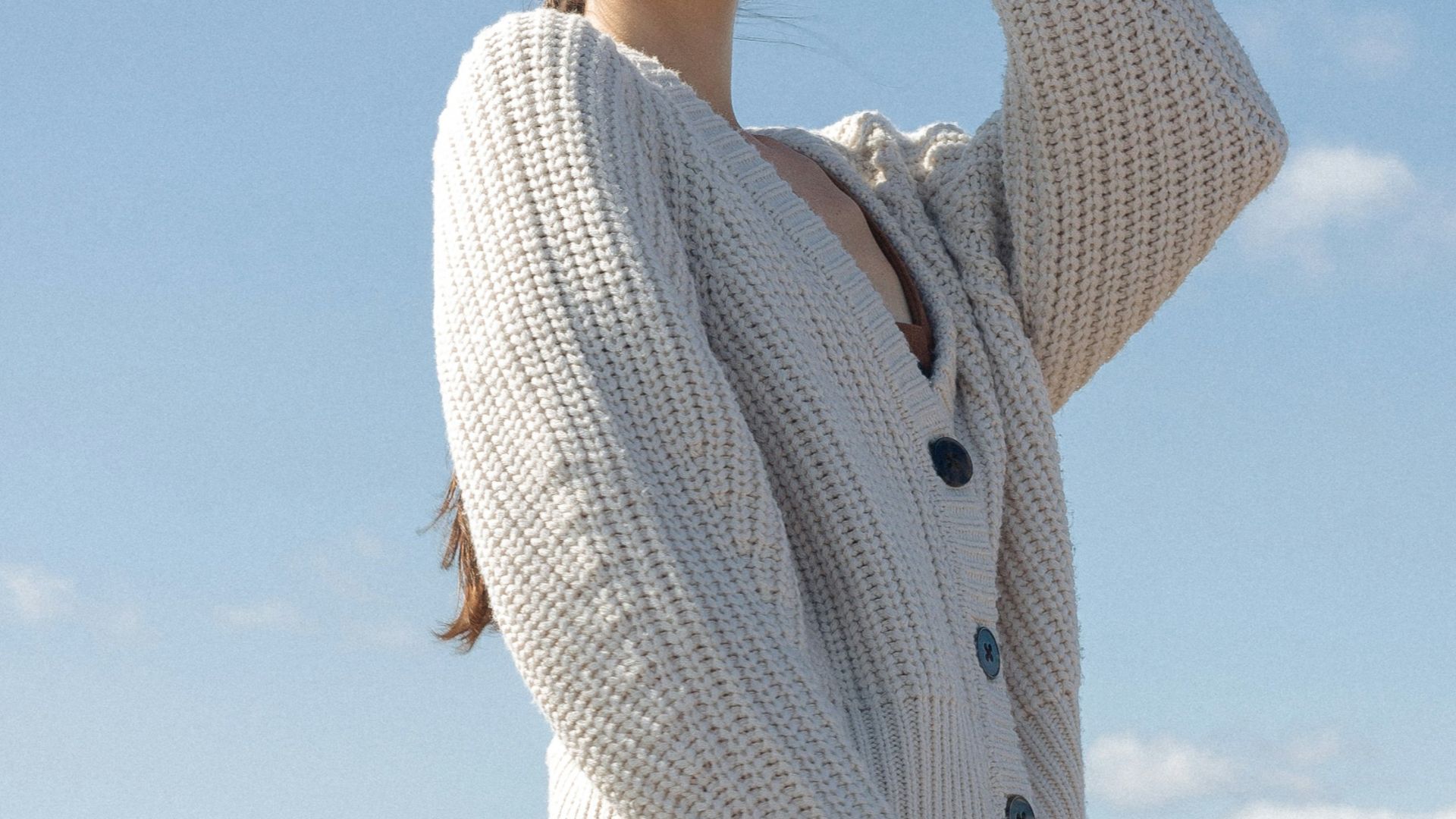 18. Cardigan court et pantalon de jogging confortable