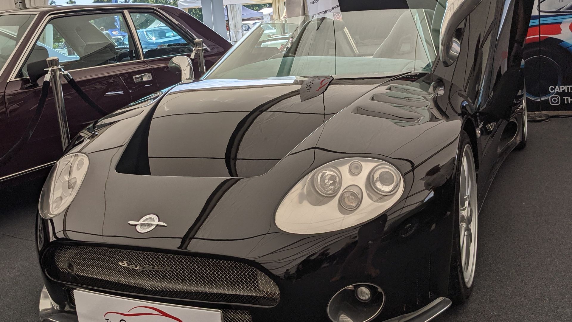 3. La Spyker C8 apporte une touche d'aviation