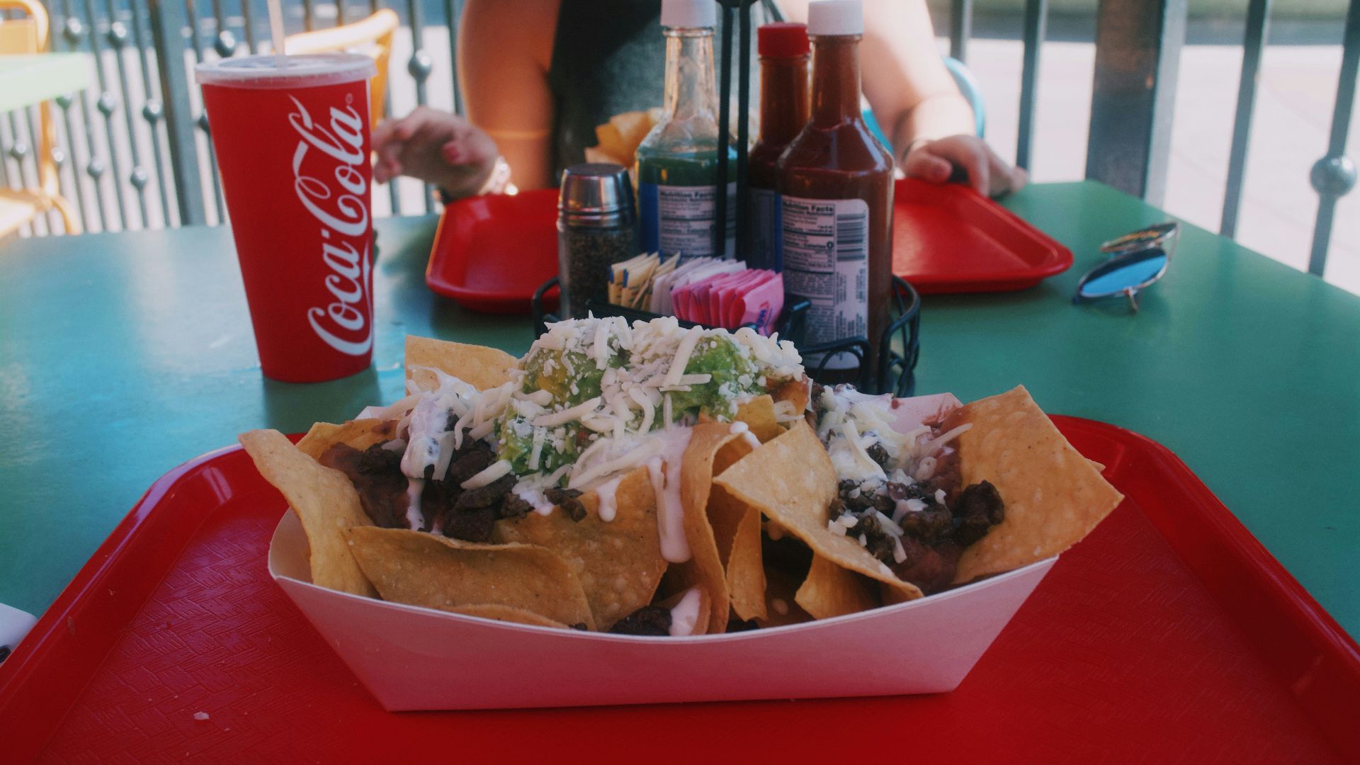 19. Nachos du stand de restauration