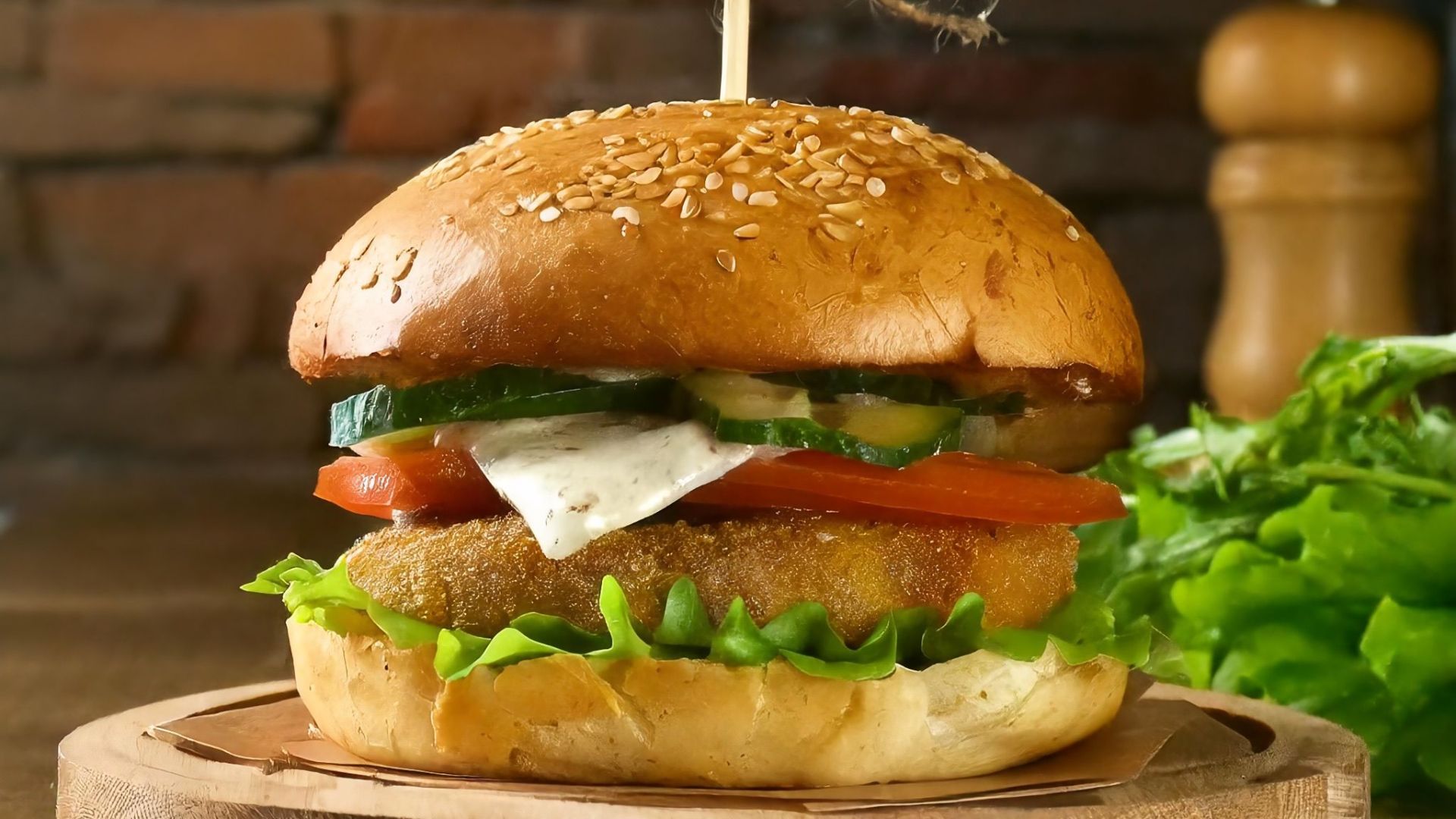 9. Burgers végétariens