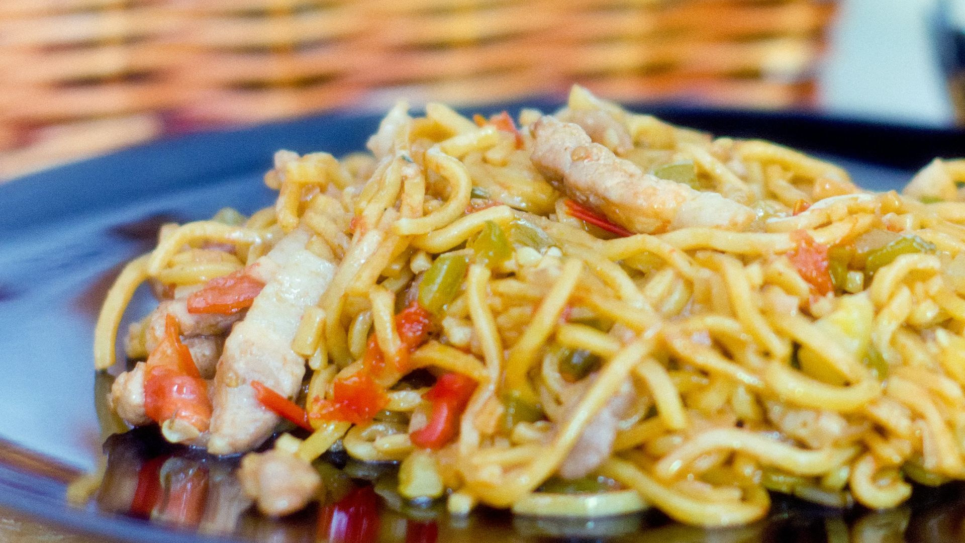 16. Poulet Lo Mein