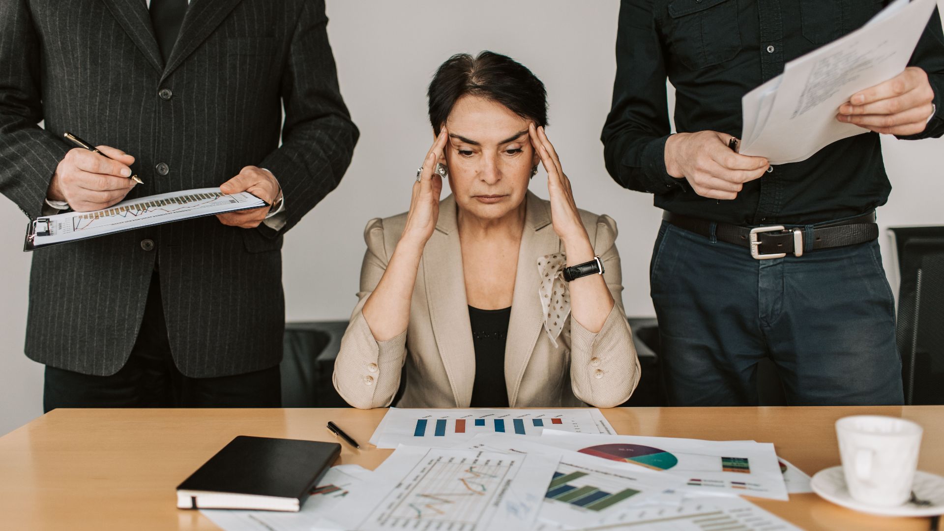 18. Faire de leur stress le problème de tout le monde