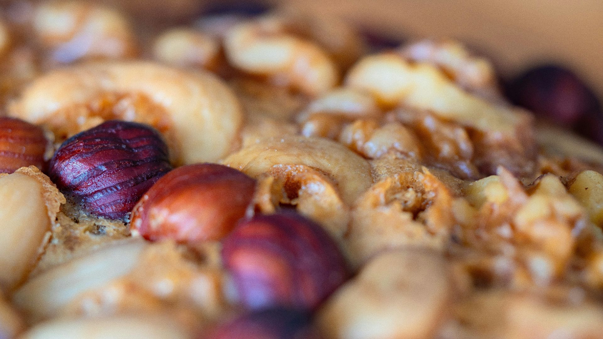 17. Bouchées au beurre de cacahuète et au mélange de fruits secs